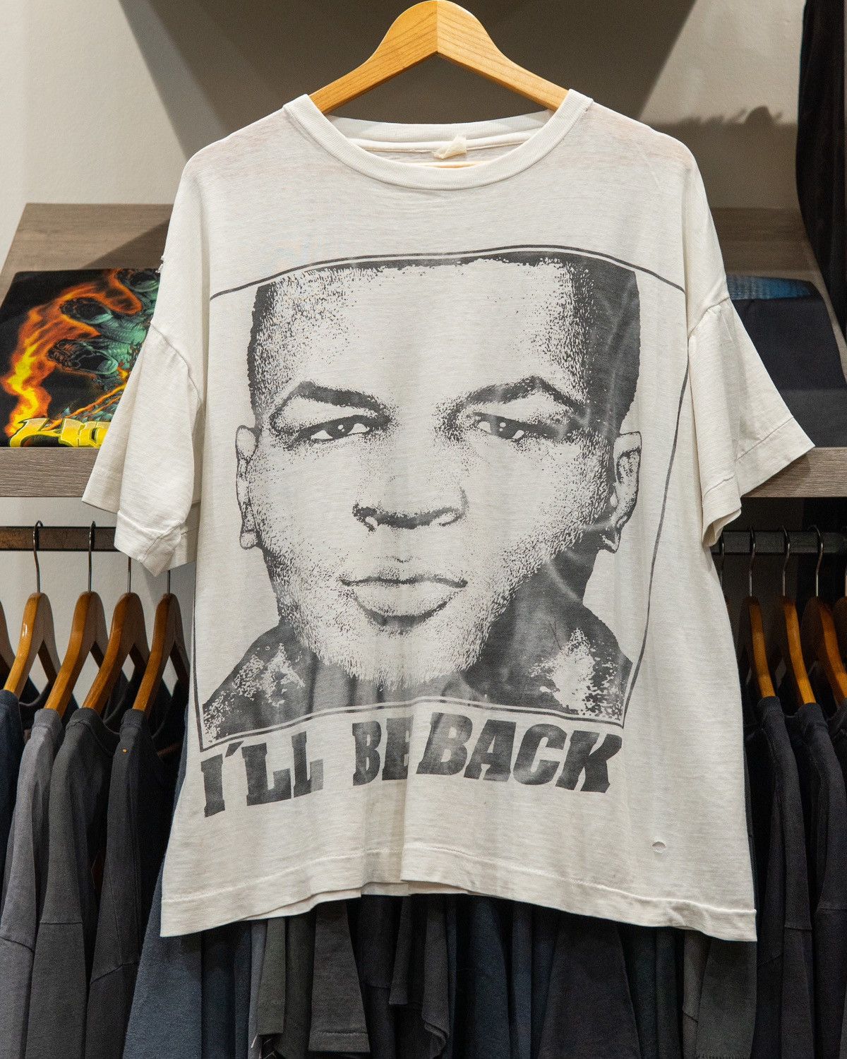 Made In Usa Other Vintage Vintage 90 s Mike Tyson Free Mike Tyson T Shirt Grailed