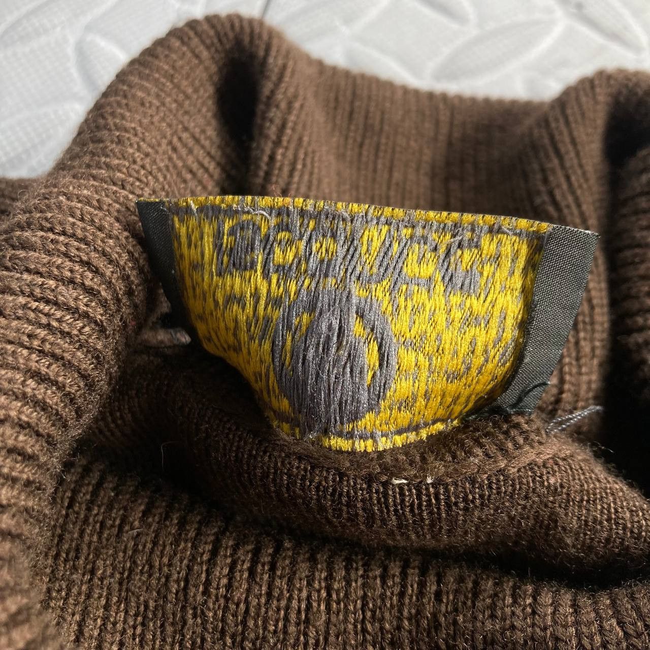 Versace Vintage 90’s Turtleneck Pullover Sweater Size US L / EU 52-54 / 3 - 8 Thumbnail