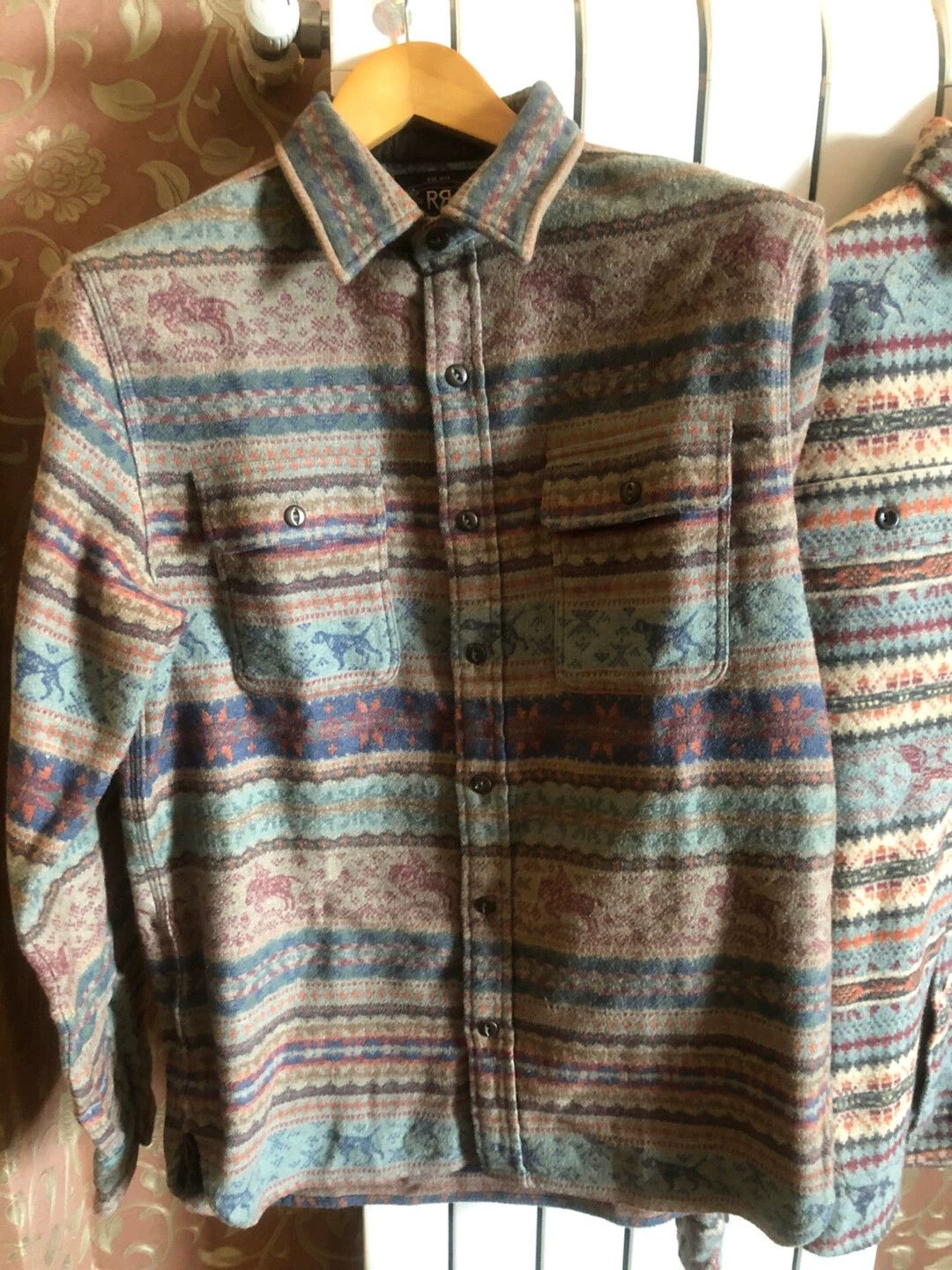 RRL Ralph Lauren RRL Fair Isle Overshirt 2-Pack New & Vintage M码 Size US M / EU 48-50 / 2 - 7 Thumbnail