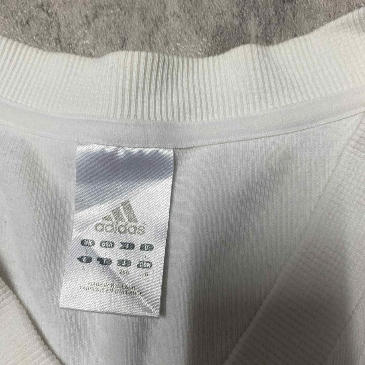 Adidas Adidas white sleeveless shirt Size US L / EU 52-54 / 3 - 6 Thumbnail