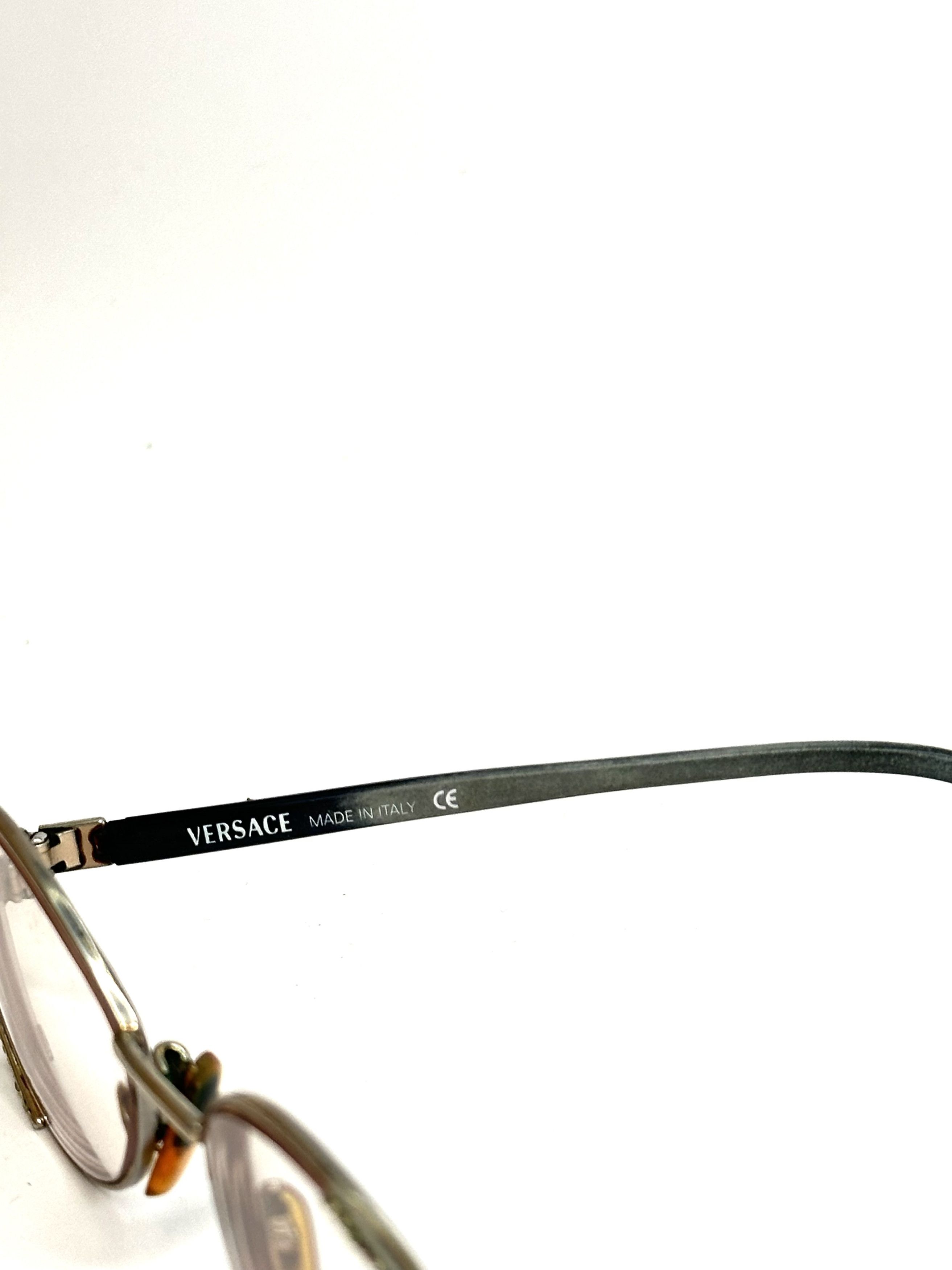 Versace Versace Swarovski Medusa Rhinestone Slim Vintage Glasses Size ONE SIZE - 7 Thumbnail