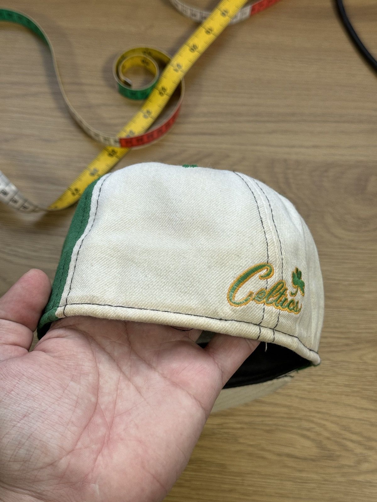 NBA × New Era × Vintage NEW ERA Boston Celtics NBA Vintage Wool Cap Snapback Size ONE SIZE - 18 Thumbnail