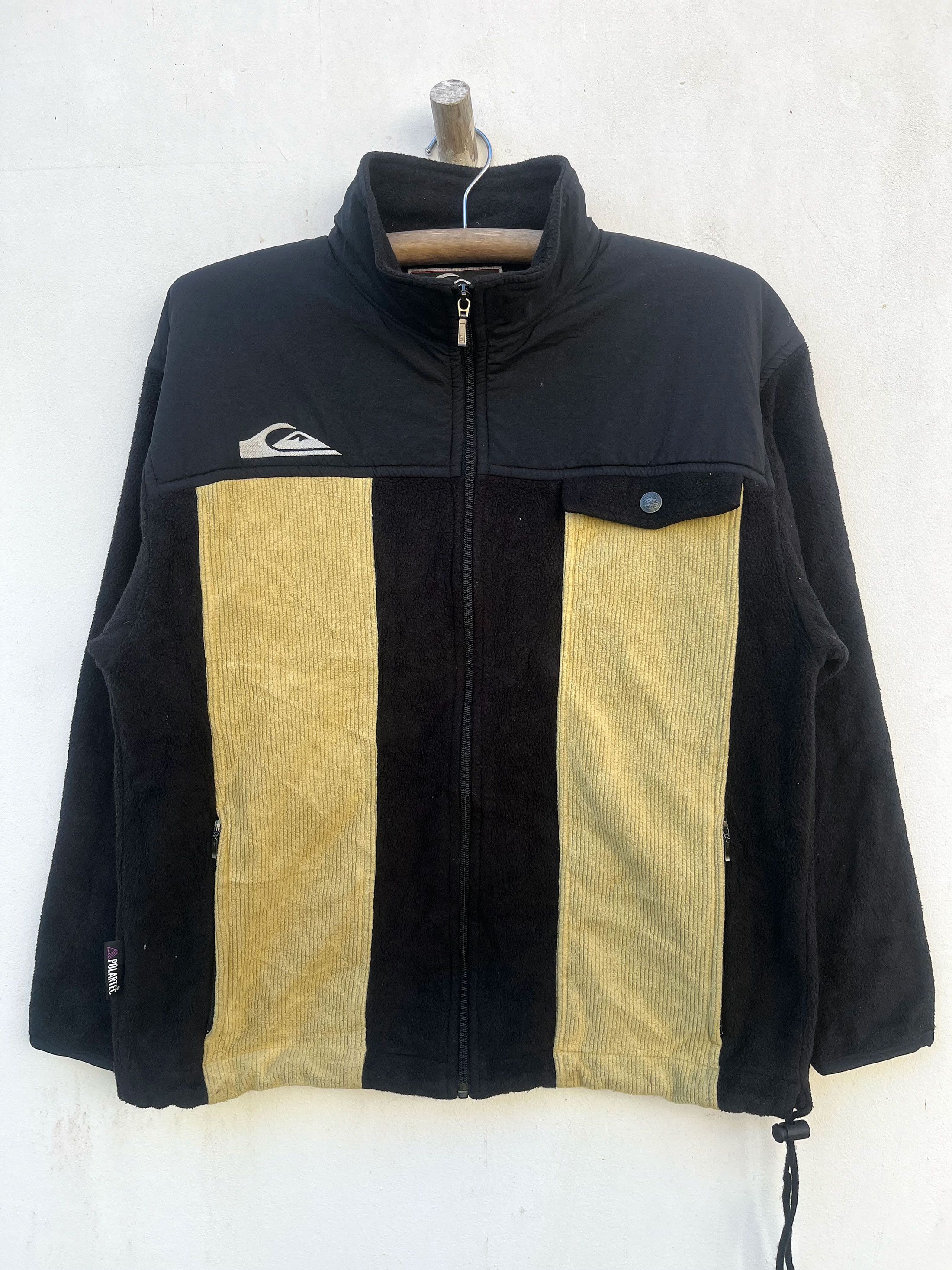 Quiksilver Quiksilver Snow Polartec Fleece Corduroy Zipper Warm Jacket Size US S / EU 44-46 / 1 - 1 Thumbnail