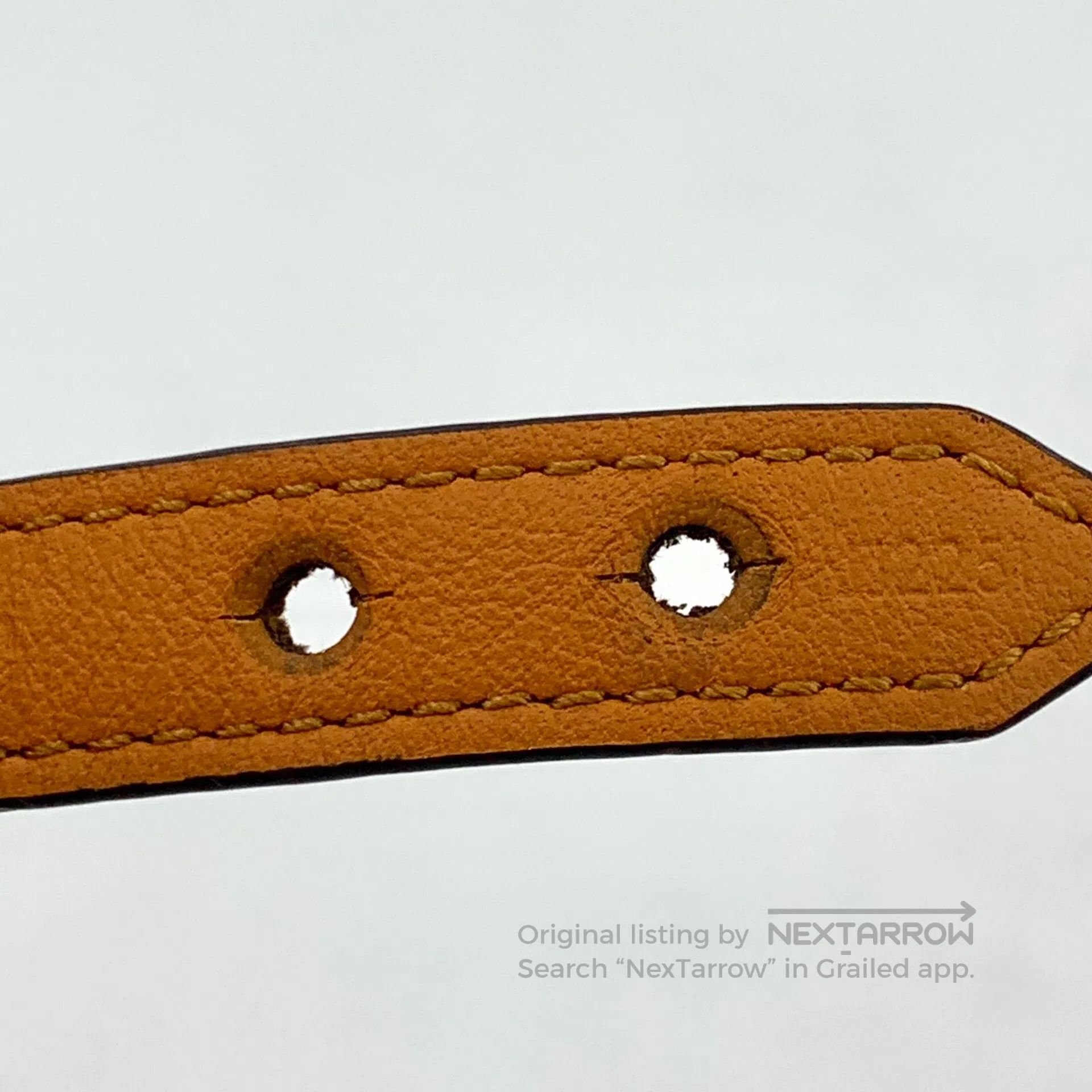 Louis Vuitton Louis Vuitton Dark Brown Logo Monogram Calfskin Bracelet| Size ONE SIZE - 9 Thumbnail