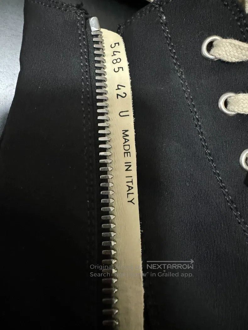 Rick Owens Rick Owens High Top Chuck Taylor All Star Size US 9.5 / EU 42-43 - 9 Thumbnail
