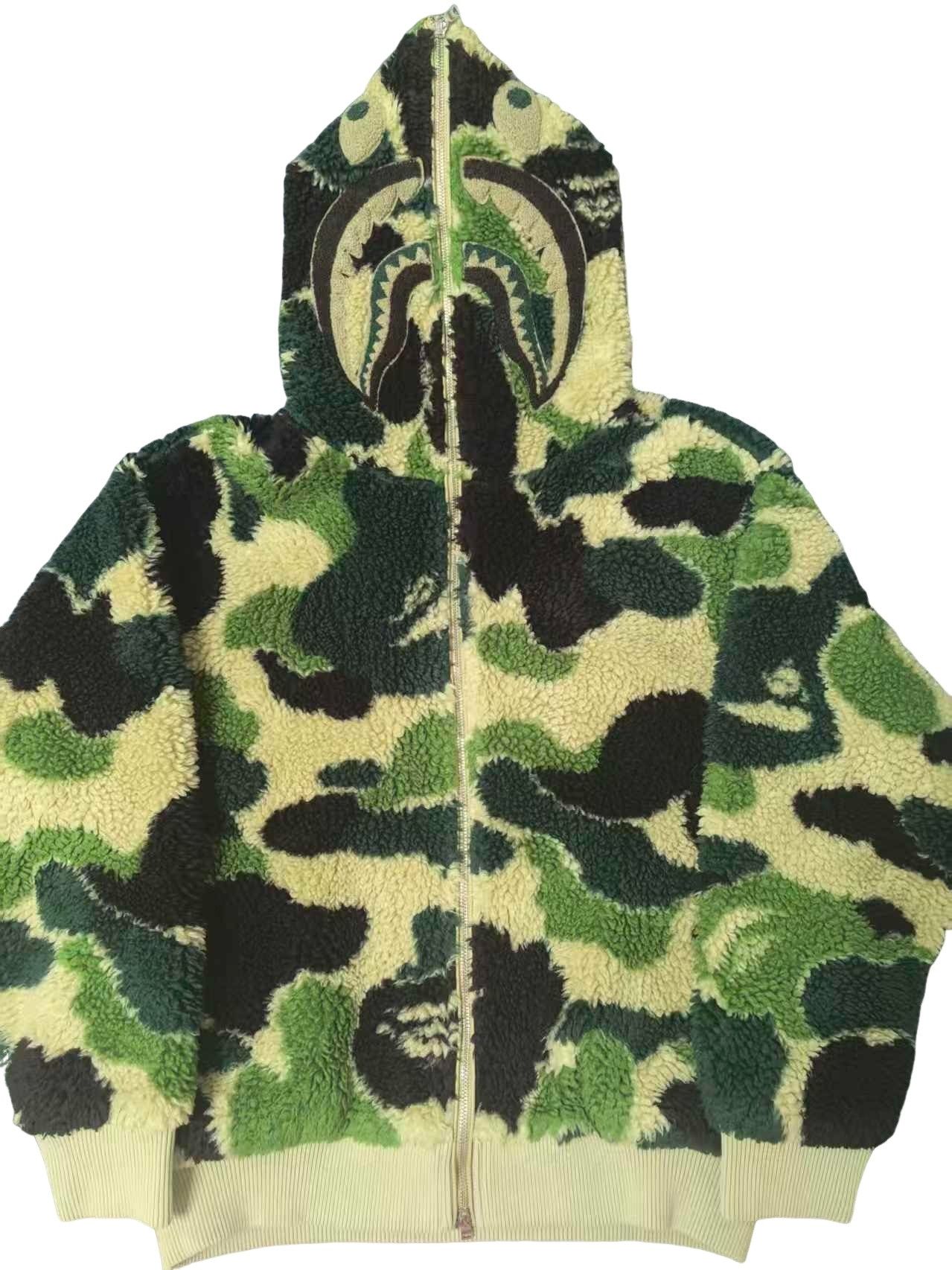 Bape BAPE ABC Camo Shark Hoodie Size M Size US M / EU 48-50 / 2 - 1 Thumbnail