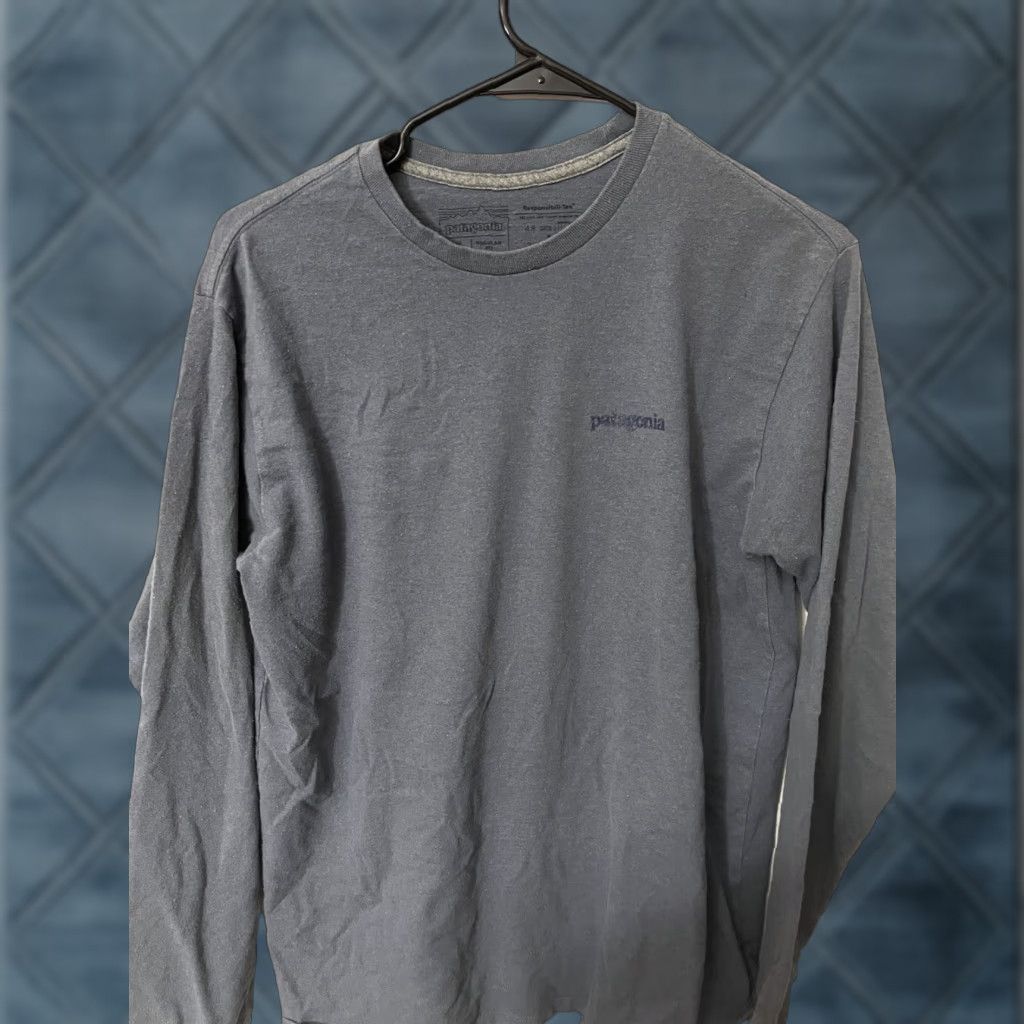 Patagonia Patagonia Shirt Mens Long Sleeve Ridge Responsibili-Tee Gray S Size US S / EU 44-46 / 1 - 1 Thumbnail