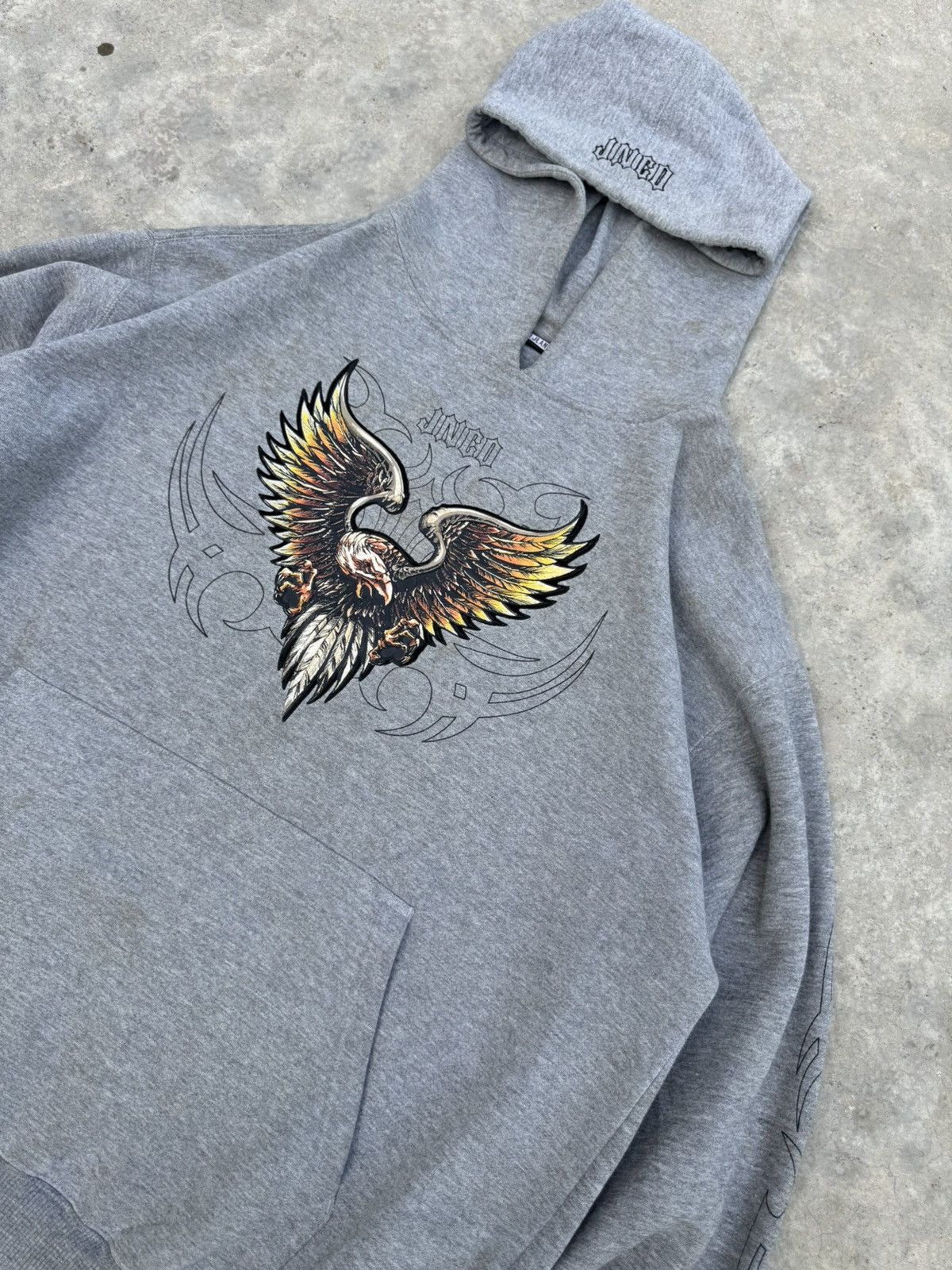 JNCO Jnco Hoodie Rare Vintage Eagle Design Size US XL / EU 56 / 4 - 2 Thumbnail