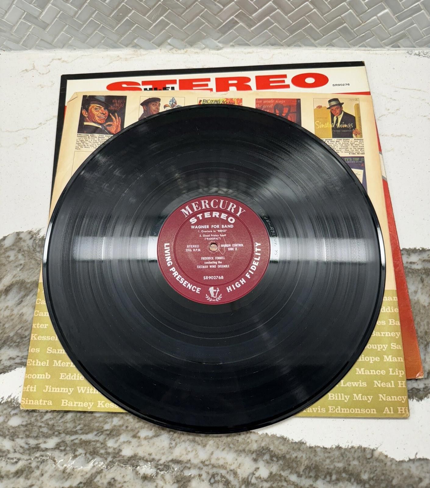Designer Wagner for Band Vinyl LP Record 1961 Mercury Living Presence Size ONE SIZE - 4 Thumbnail