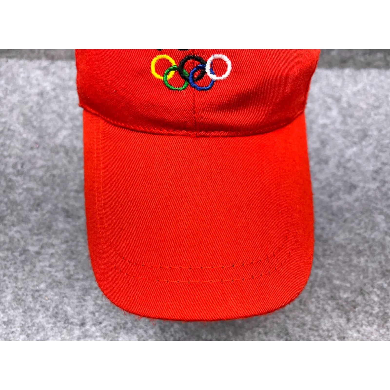 Vintage Beijing 2008 Summer Olympics Hat Cap Strap Back Adult Red Cotton Embroidered Shirt Baseball Cap Unisex Adults Red Olympic Sports 2008 Hats Mens Size ONE SIZE - 3 Thumbnail