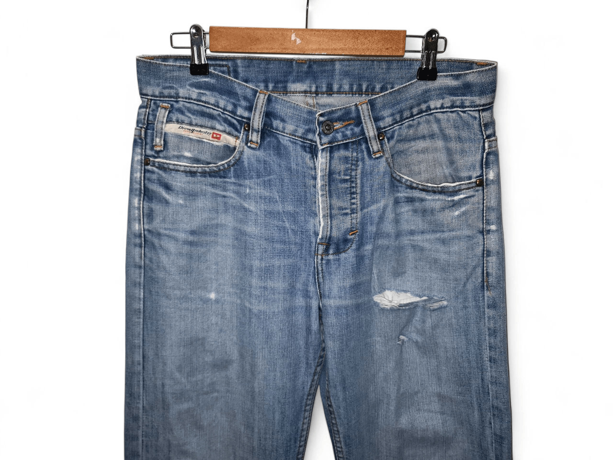 Diesel 90s VIntage Diesel Blue Denim Bootcut Jeans Pants Size US 33 - 6 Thumbnail