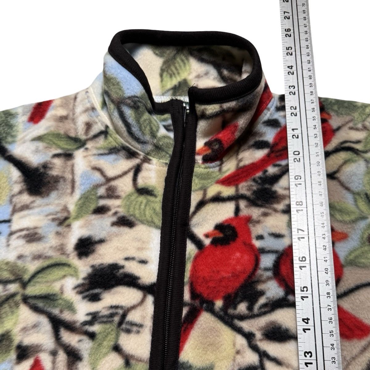 Vintage Vintage 90s South Mountain Fleece Vest Red Cardinals M Size M / US 6-8 / IT 42-44 - 5 Thumbnail