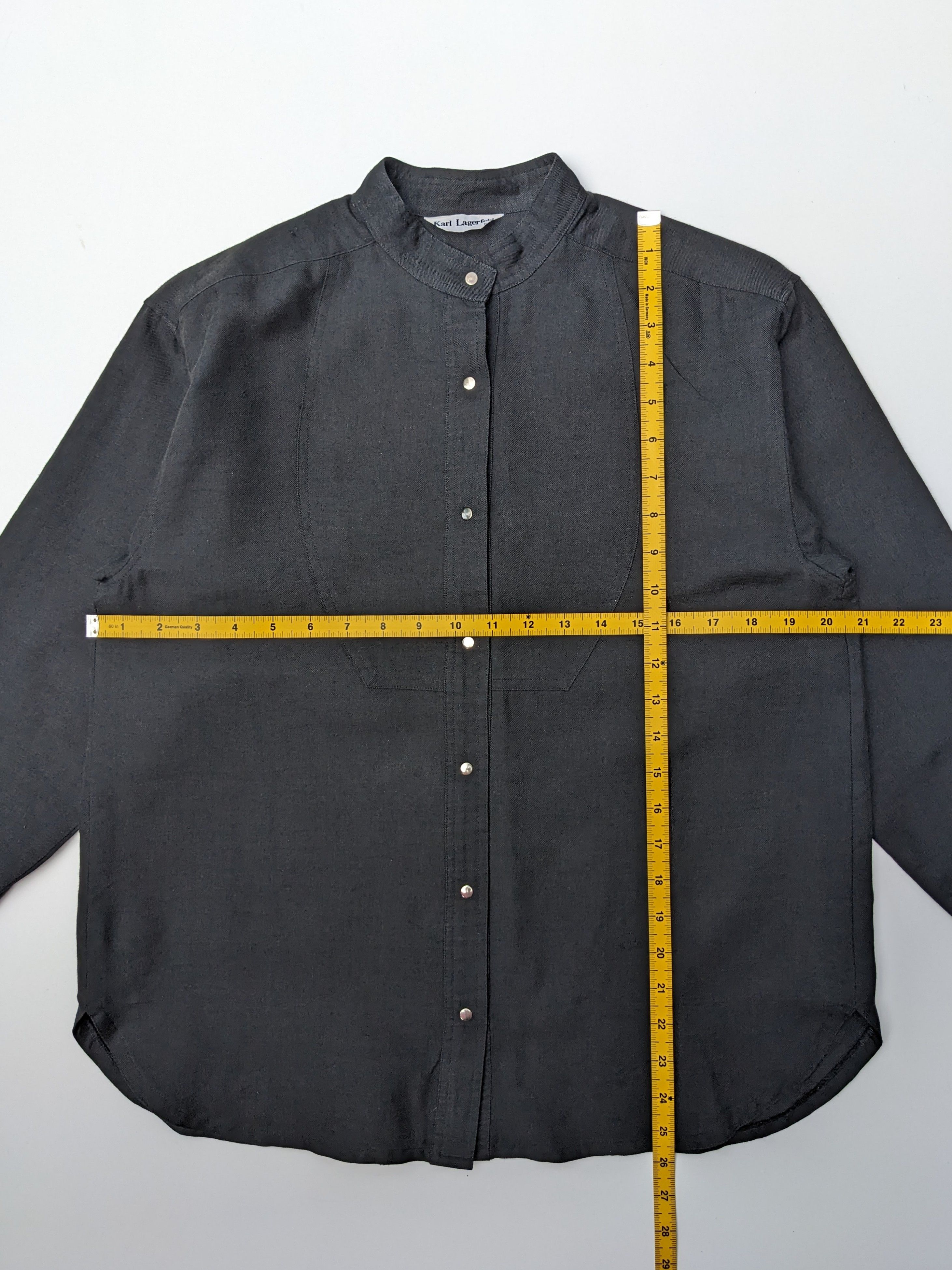 Chanel × Fendi × Karl Lagerfeld Vintage Karl Lagerfeld snap button shirt Size US L / EU 52-54 / 3 - 10 Thumbnail