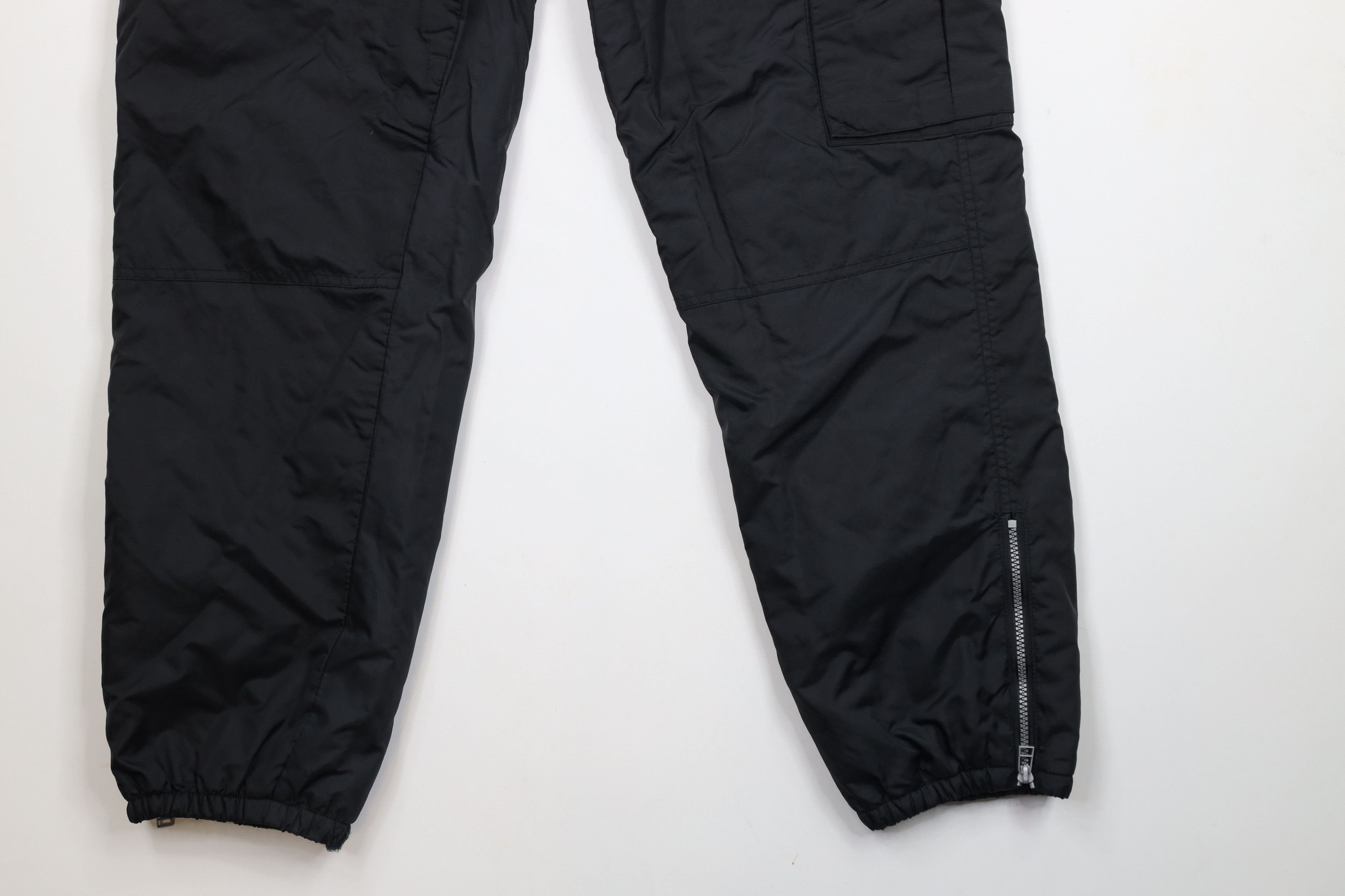 Vintage Vintage 90s Y2K Streetwear Cargo Joggers Pants Black Nylon Size US 34 / EU 50 - 4 Thumbnail