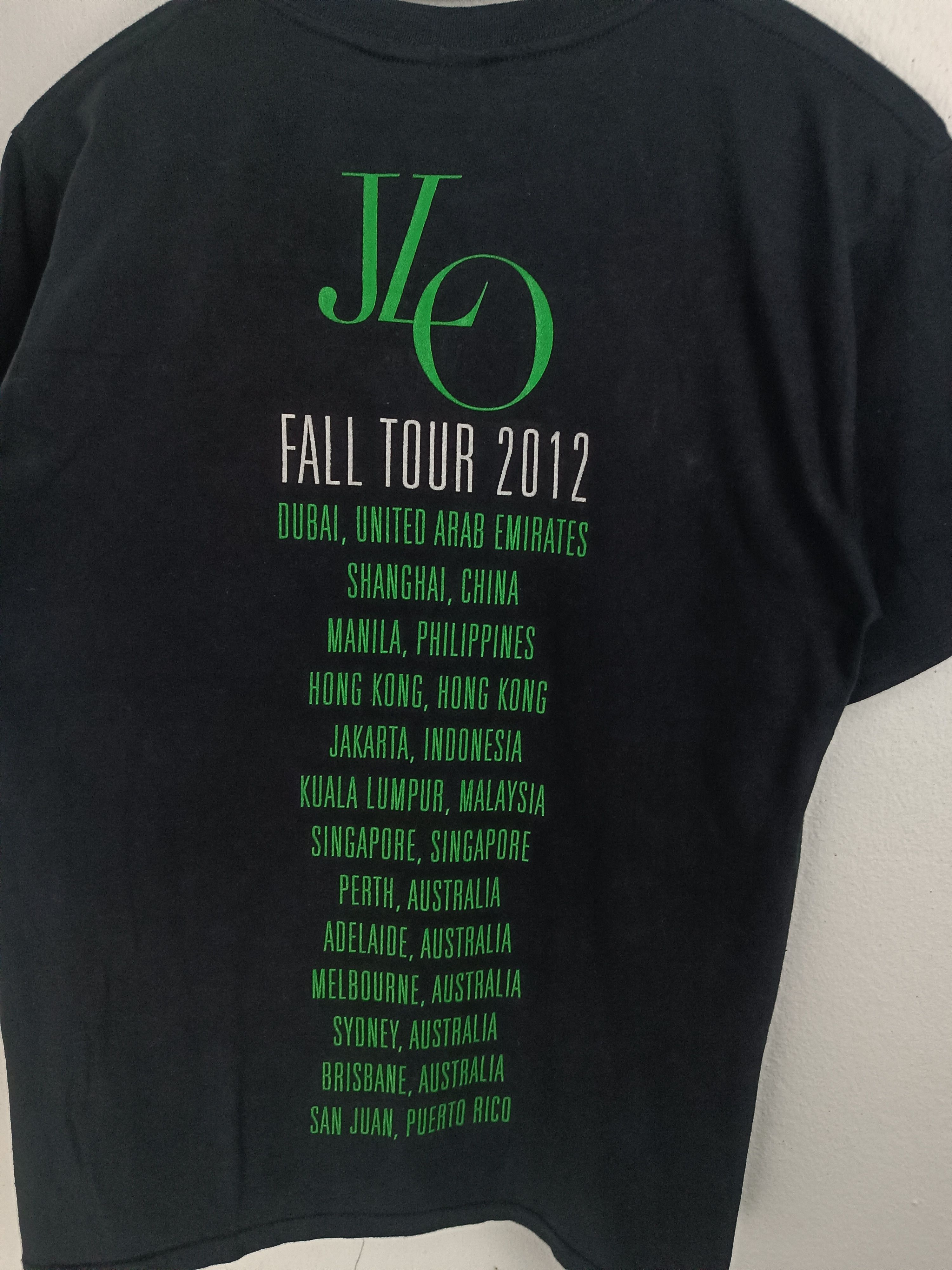 Rap Tees VINTAGE '12 JENNIFER LOPEZ JLO TOUR shakira affleck britney Size US S / EU 44-46 / 1 - 15 Thumbnail