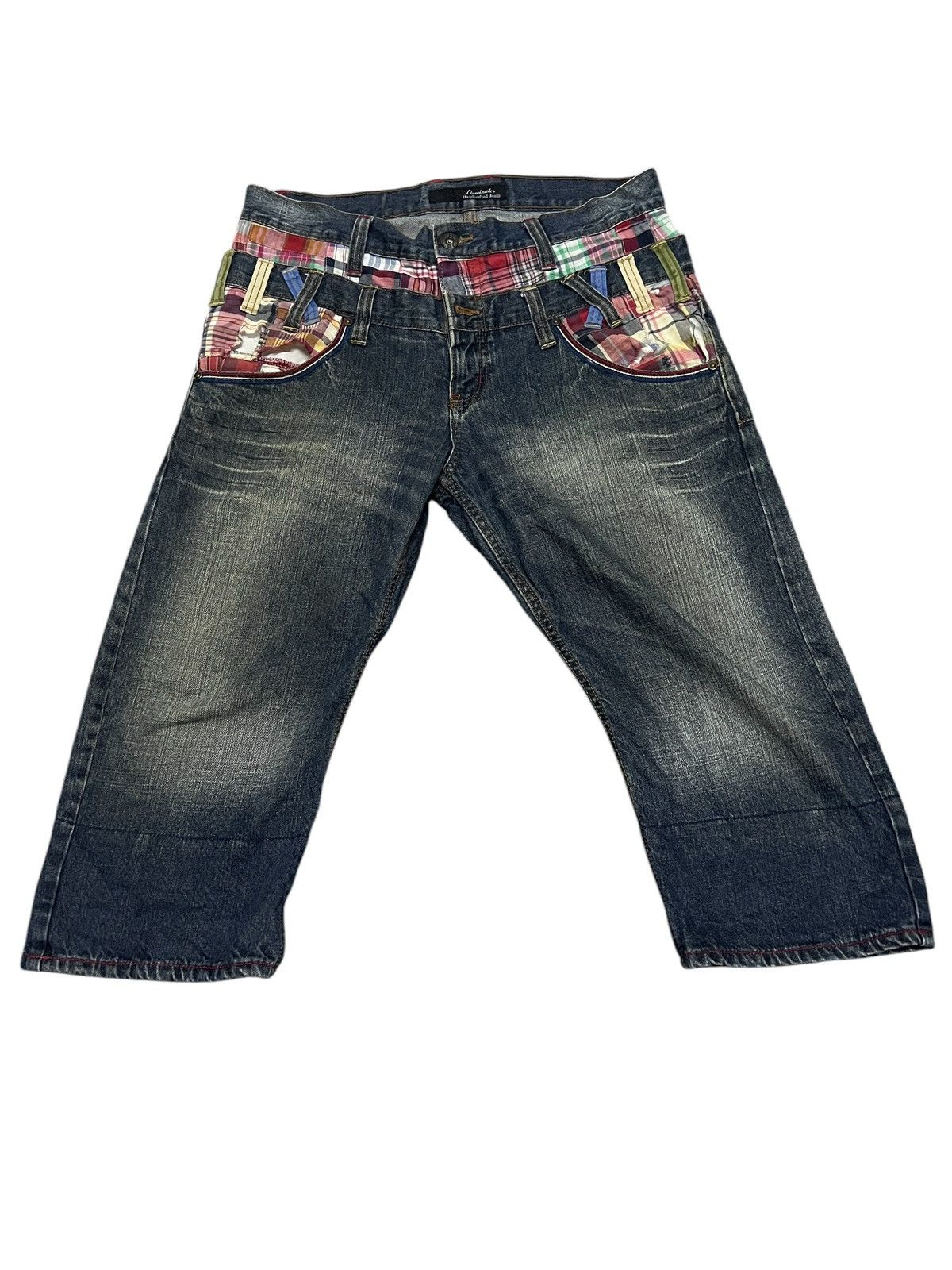 Japanese Brand Dominated Double Waist Jeans Size US 34 / EU 50 - 1 Thumbnail