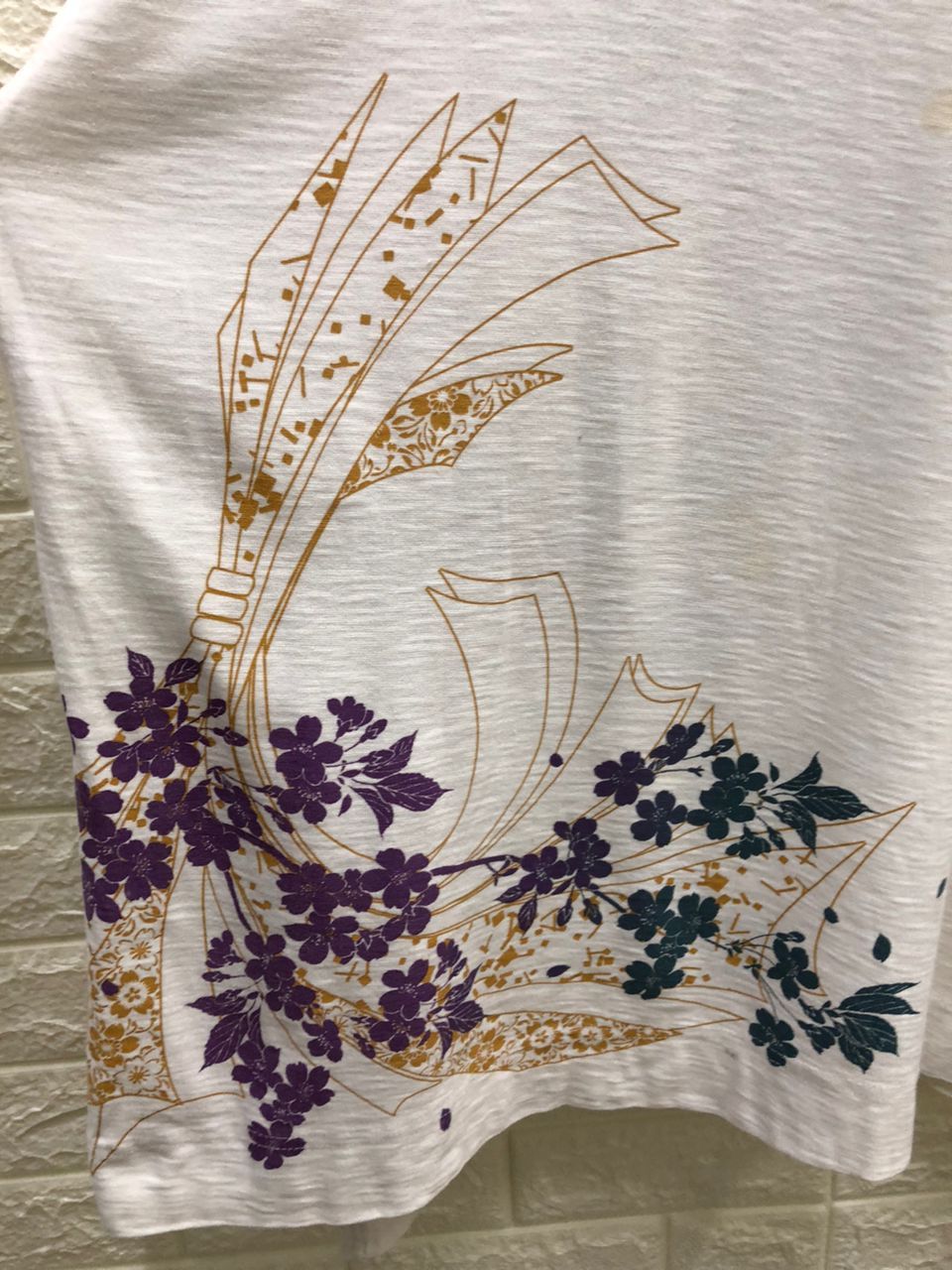 Vintage KARAKURI TAMASHII embroidery Distressed shirt Longsleeve Size US XXL / EU 58 / 5 - 10 Thumbnail
