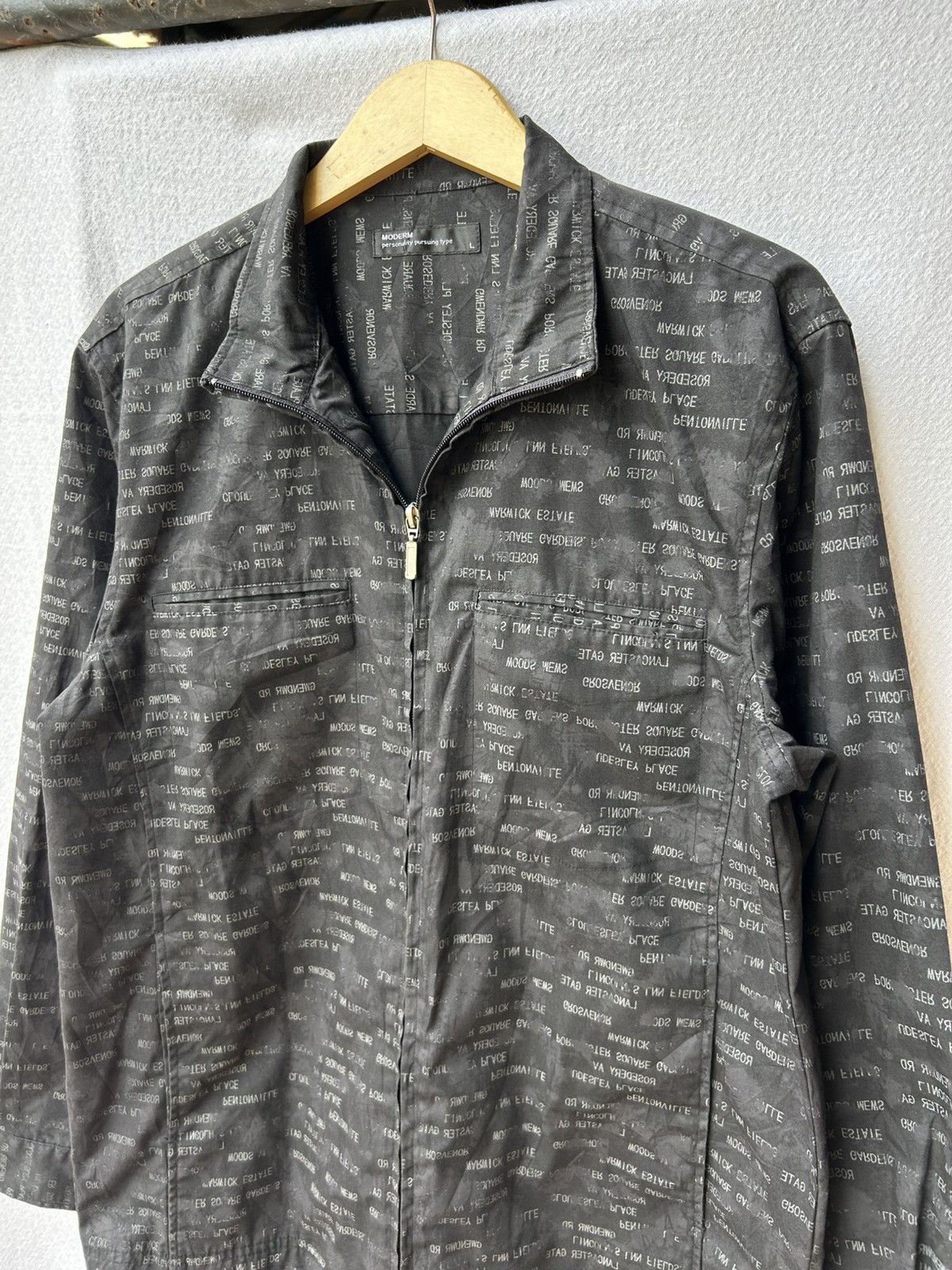 Other Japanese style moderm poem zip jacket ifsix lgb Size US L / EU 52-54 / 3 - 7 Thumbnail
