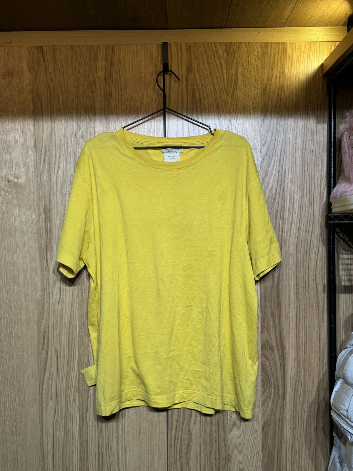 Bottega Veneta AW19 SOLID YELLOW XXL TEE DANIEL LEE CREWNECK 58 Size US XXL / EU 58 / 5 - 1 Thumbnail