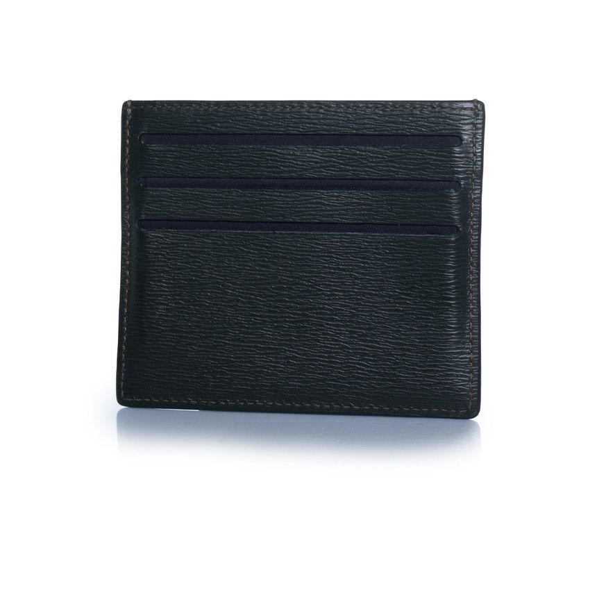 Montblanc Montblanc, green leather card holder Size ONE SIZE - 2 Thumbnail