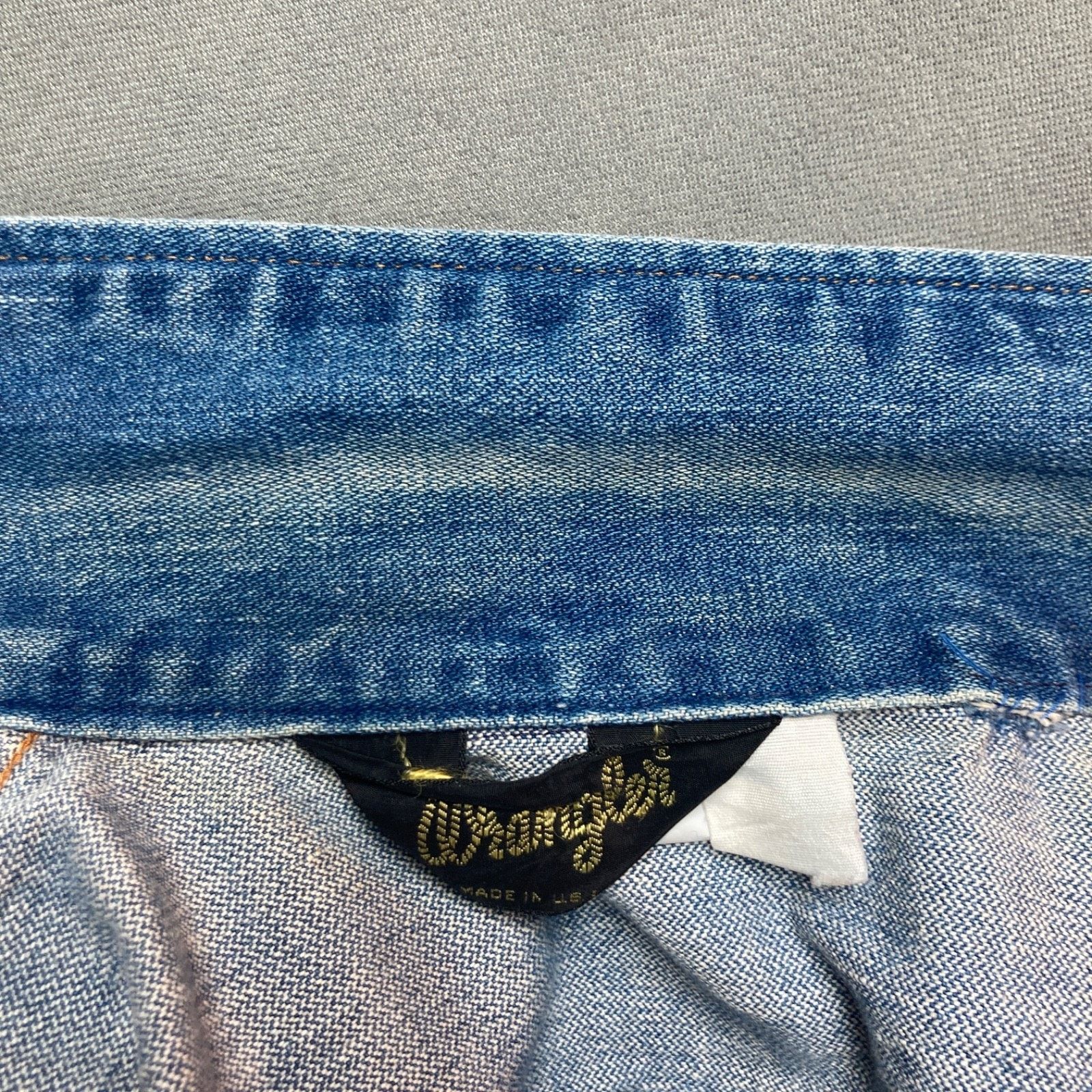 Wrangler Wrangler Trucker Jacket Blue Denim Made in USA 70s Size 44 Size US L / EU 52-54 / 3 - 18 Thumbnail