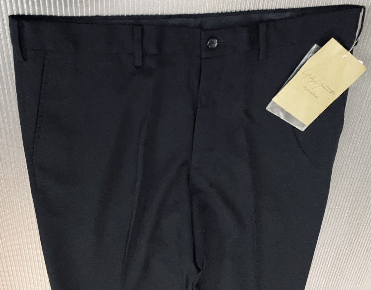 Yohji Yamamoto Yohji Yamamoto 🇯🇵 pour homme Nero wool slacks 4 NWT Size US 37 - 13 Thumbnail