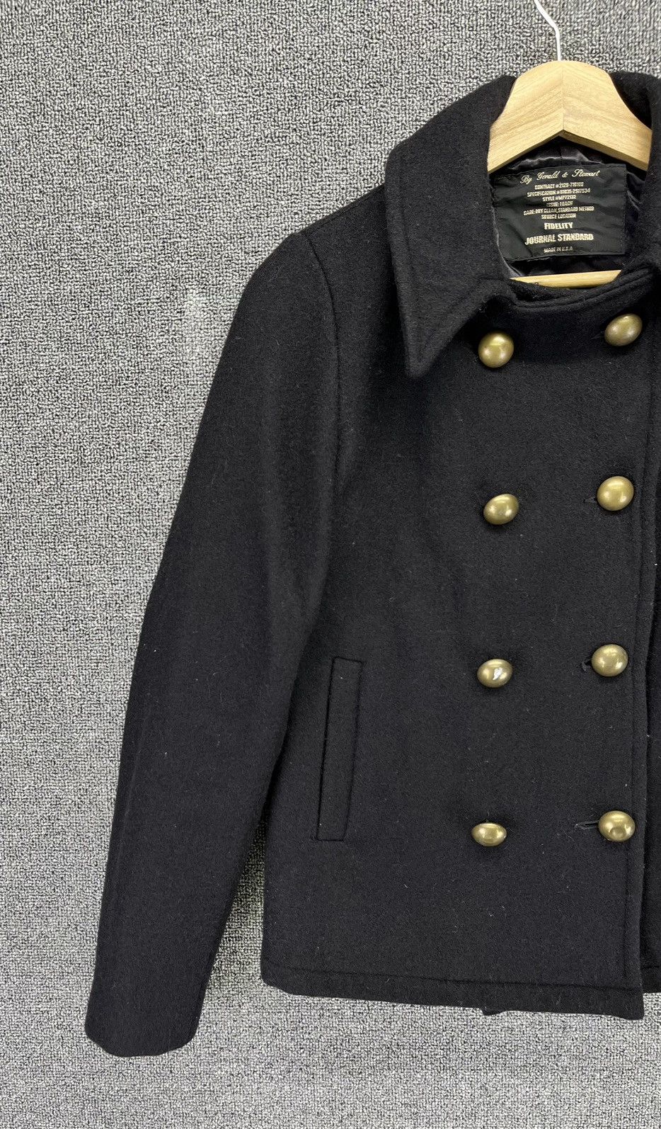 Fidelity Vintage Fidelity X Journal Standard Wool Cardigan Jacket Size S / US 4 / IT 40 - 3 Thumbnail
