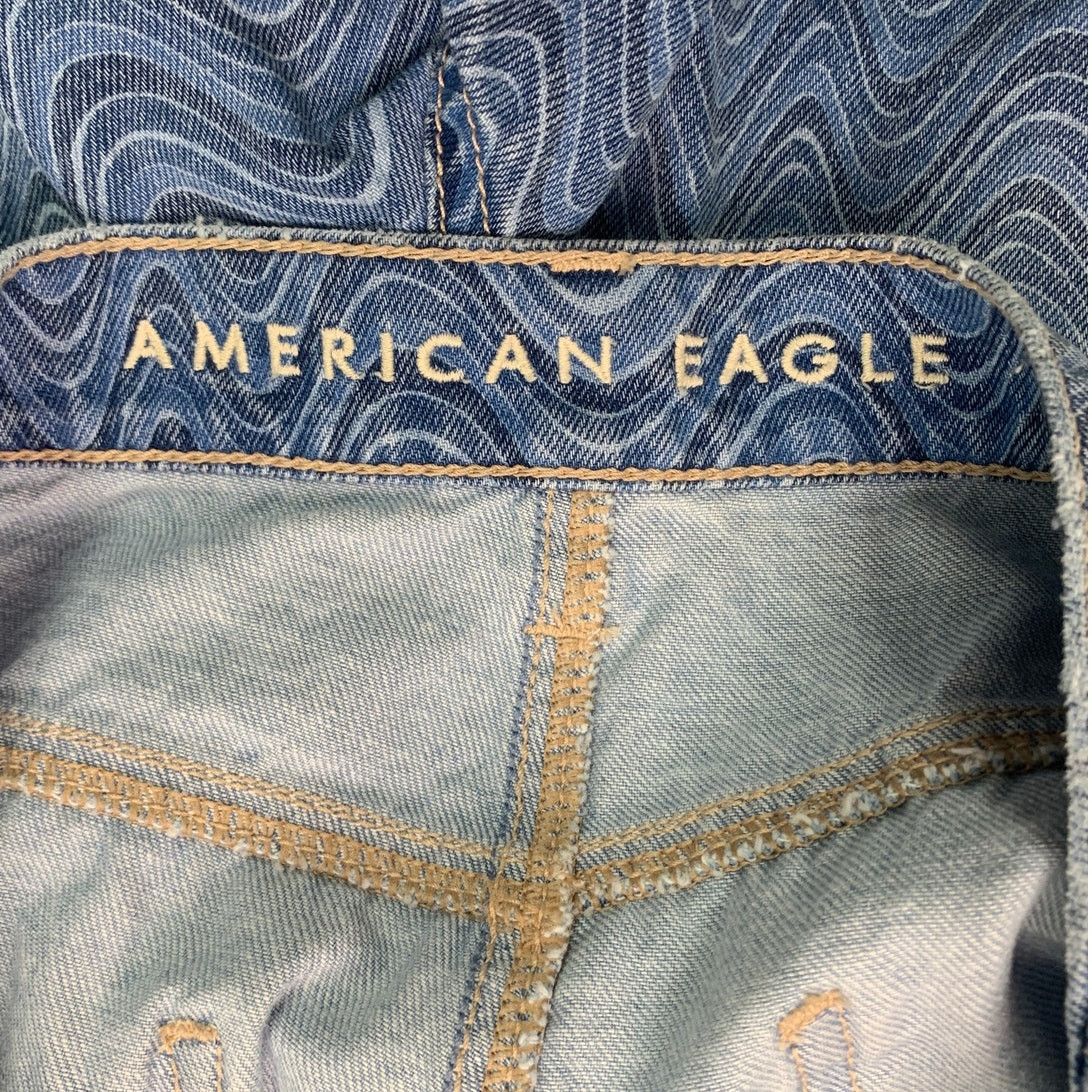 American Eagle Outfitters New American Eagle Womens Size 8 90s Boyfriend Denim Shorts Size 30" / US 8 / IT 44 - 3 Thumbnail