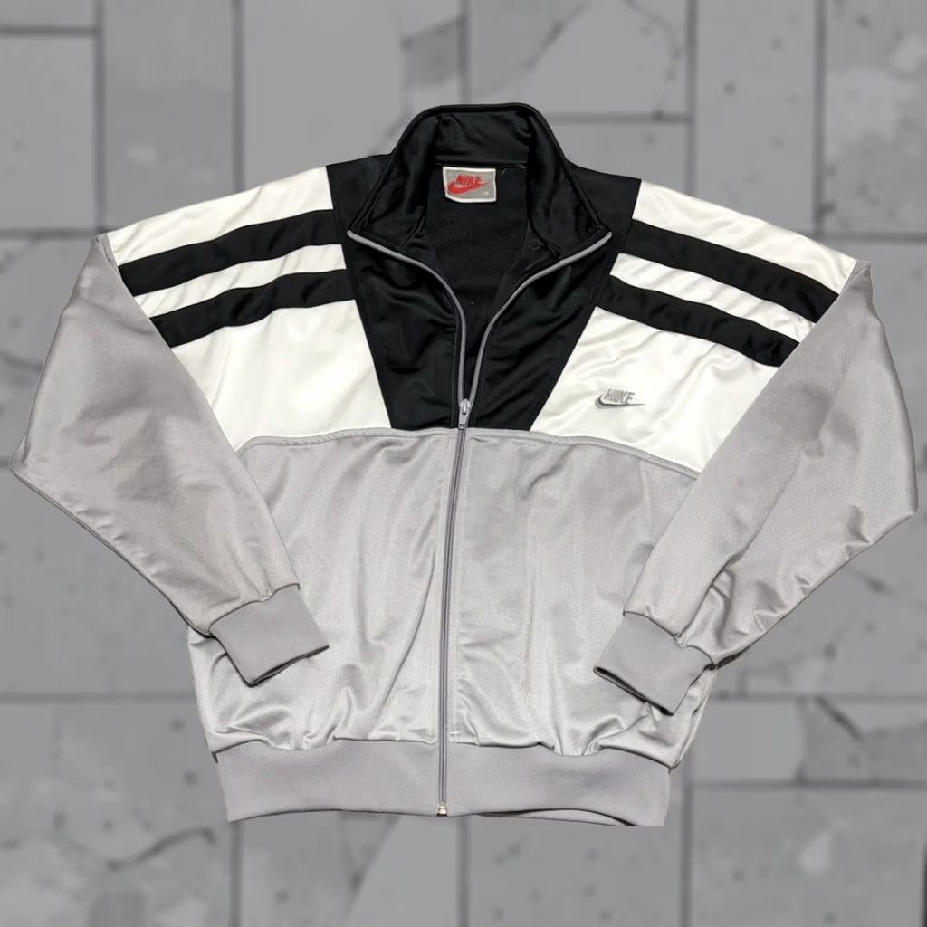 Corteiz × Nike Nike x Corteiz NRG Gully Grey Track Jacket - Size S