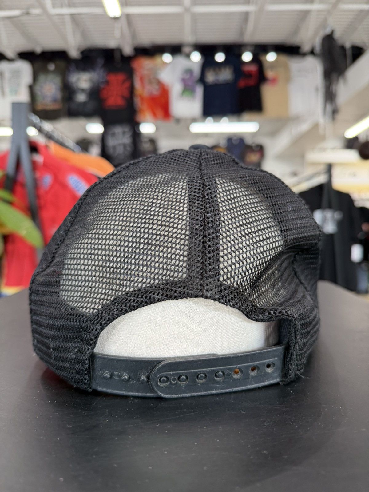 Vintage Vintage 90s Elvis Presley Stamp Trucker Hat Size ONE SIZE - 4 Thumbnail
