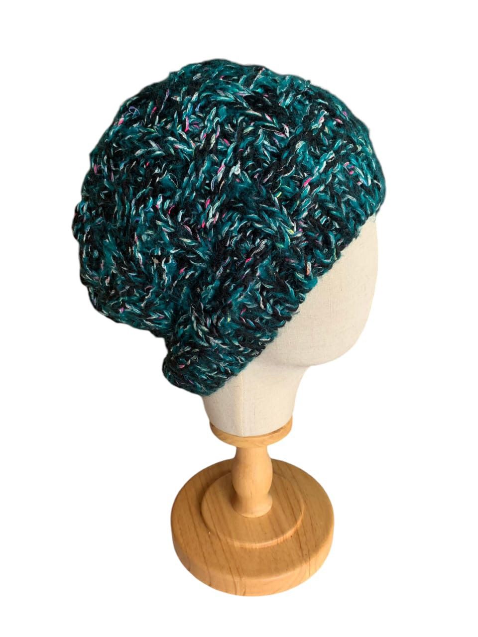 Japanese Brand × Kapital × Vintage HIPPIES STYLE Crochet knitted Beanie Hat Size ONE SIZE - 5 Thumbnail