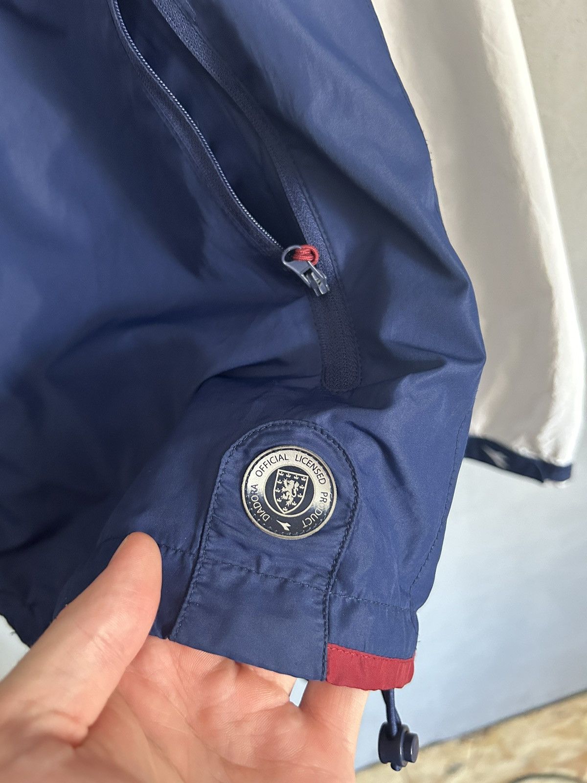 Diadora Scotland 2000 Diadora training football jacket coat Size US L / EU 52-54 / 3 - 3 Thumbnail