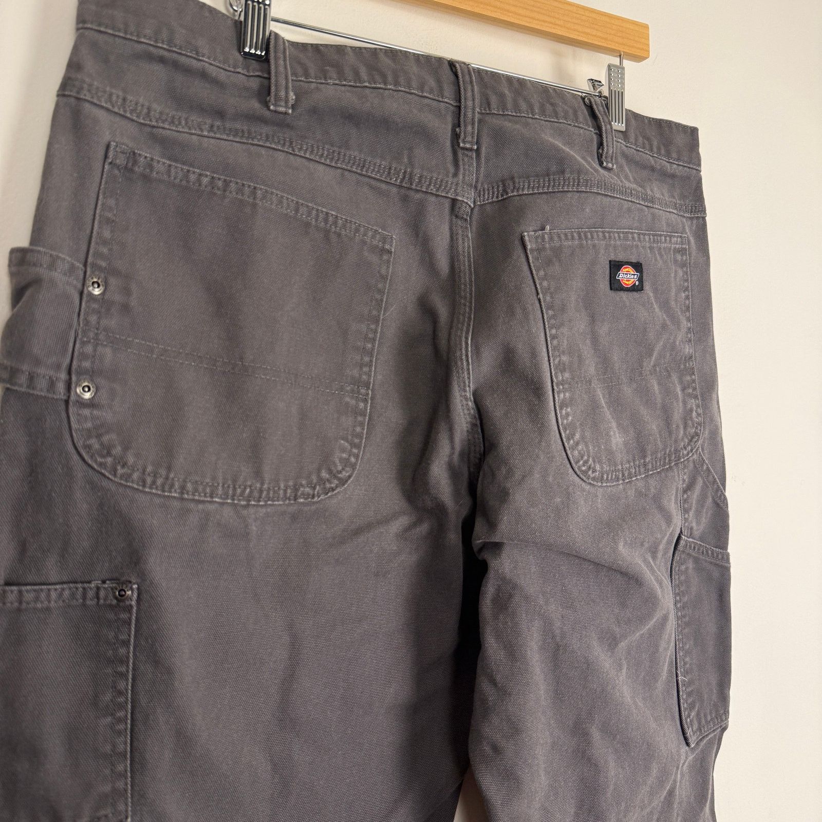 Dickies Dickies Canvas Carpenter Pants Gray Workwear Baggy Utility Size US 36 / EU 52 - 4 Thumbnail