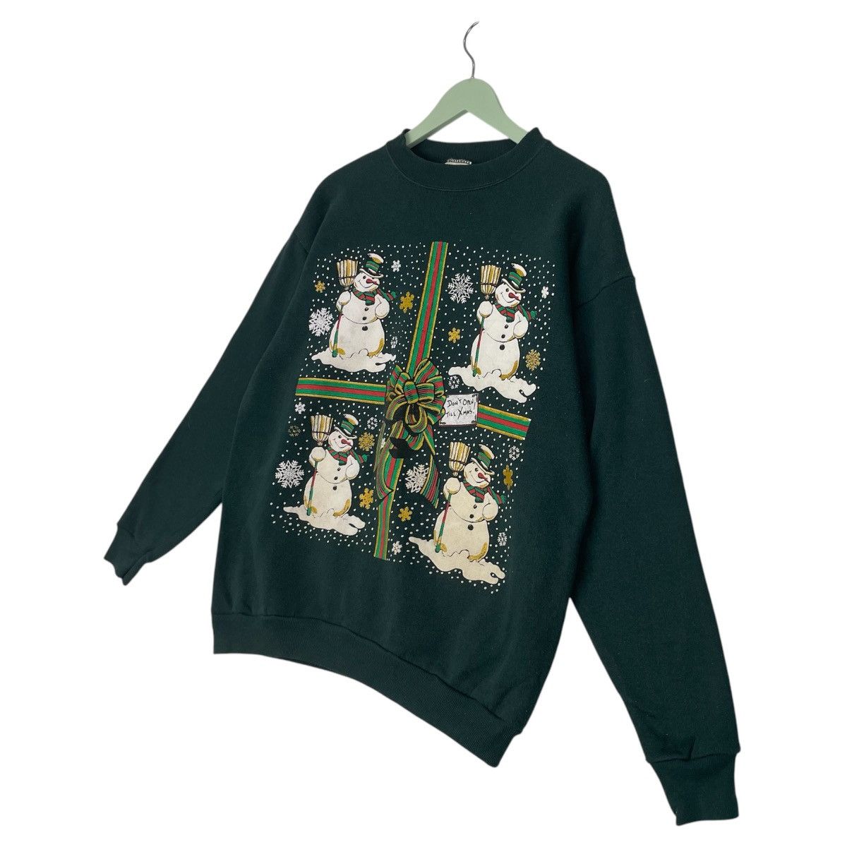 Designer × Vintage Vintage Hoodie/sweater Christmas- Size US L / EU 52-54 / 3 - 2 Thumbnail