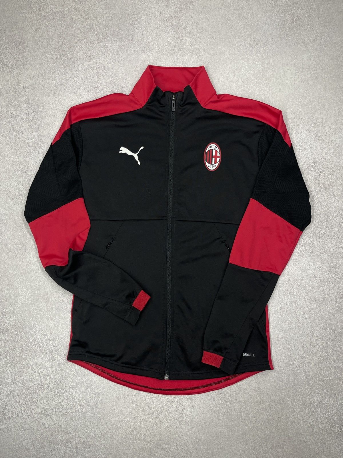 Puma Puma AC Milan DryCell Training Track Jacket Red Black Size US S / EU 44-46 / 1 - 2 Thumbnail