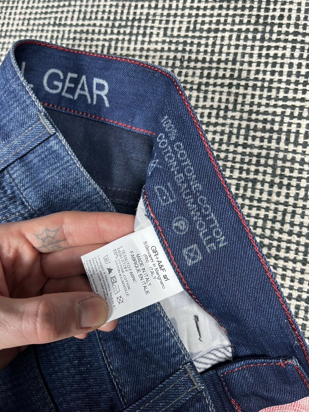 Designer × Marithe + Francois Girbaud Vintage M+FG Marithe Francois Girbaud pedal gear jeans Size 29" - 6 Thumbnail