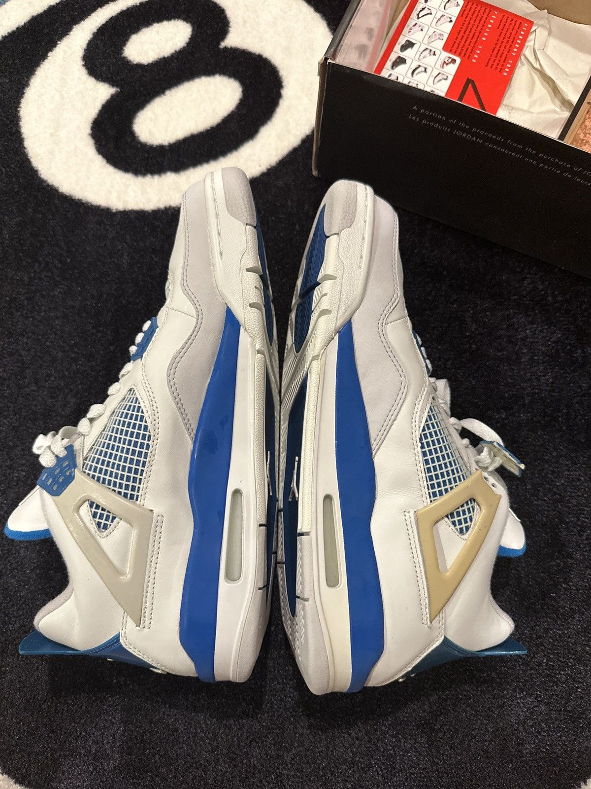 Jordan Brand Air Jordan 4 Military Blue’s Size US 11 / EU 44 - 3 Thumbnail