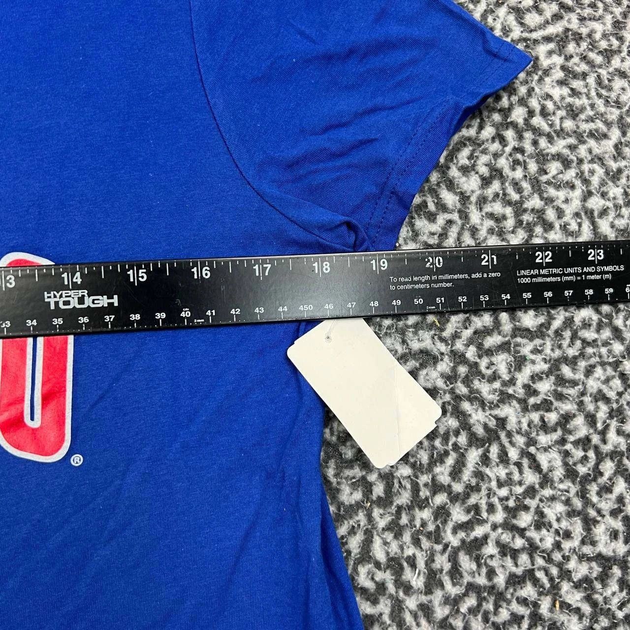Other Chicago Cubs Shirt Women Blue Short Sleeve V-Neck New M Size M / US 6-8 / IT 42-44 - 6 Thumbnail