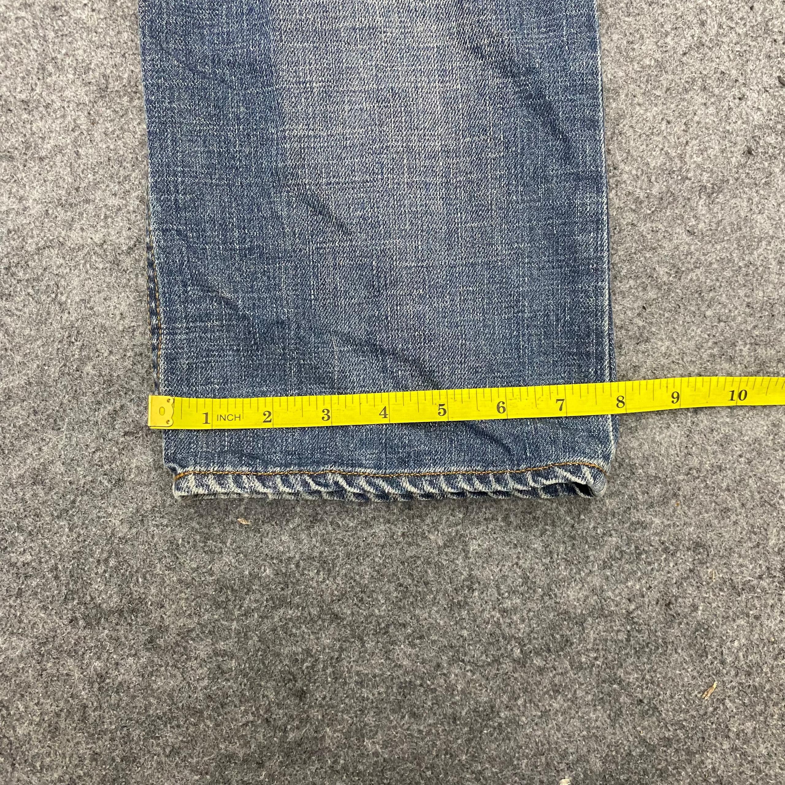 Le Grande Bleu (L.G.B.) 💥Best Offer💥Vintage Dominate Double Waist Denim Size US 30 / EU 46 - 8 Thumbnail