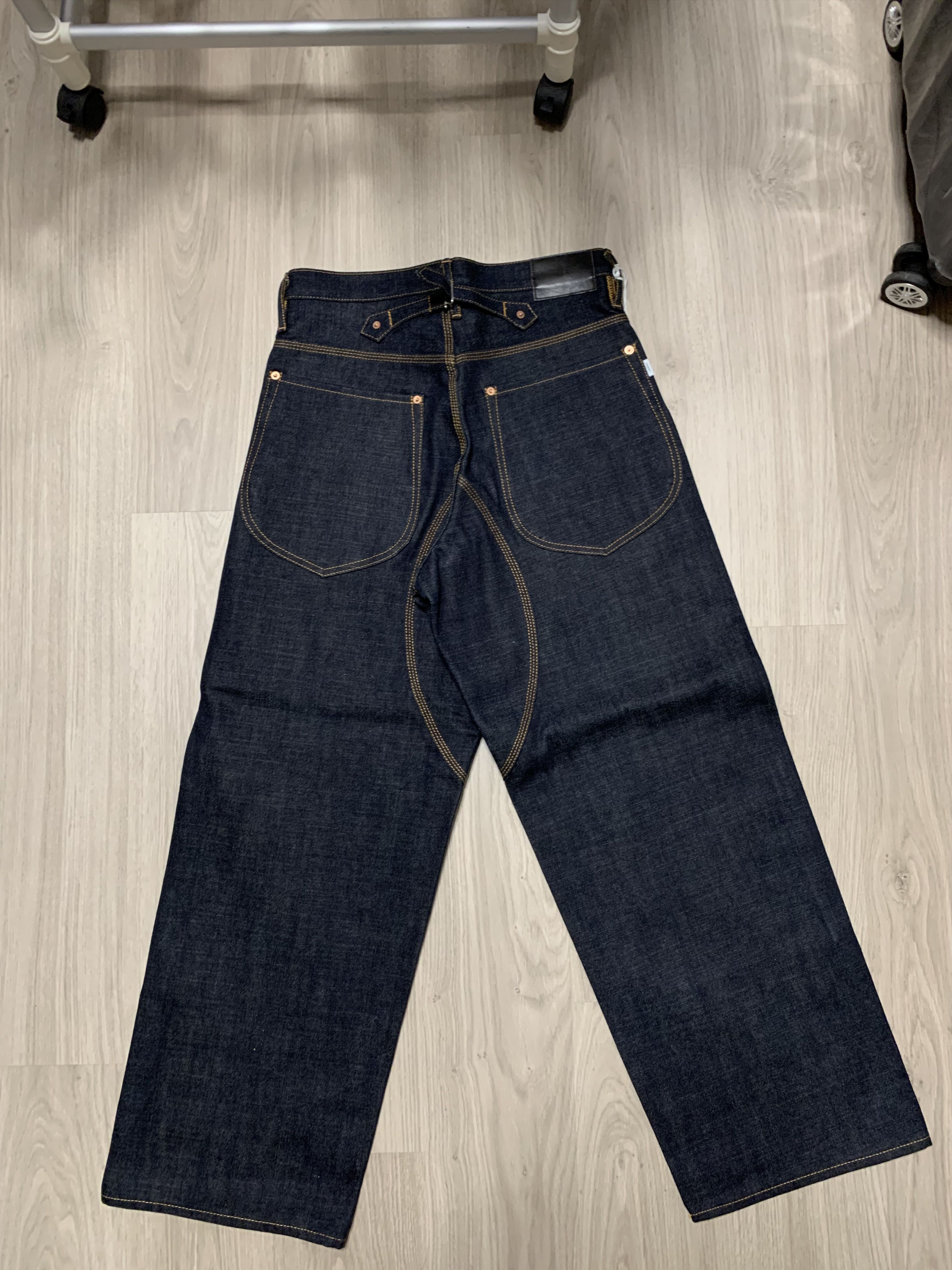Other Sugarhill CLASSIC DOUBLE KNEE DENIM PANTS Size US 30 / EU 46 - 3 Thumbnail