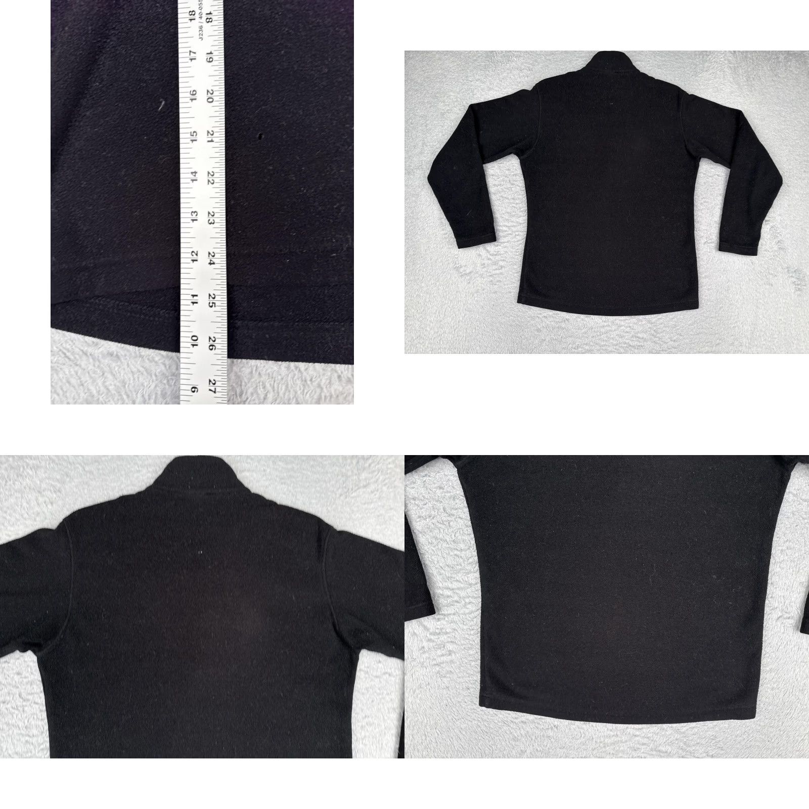 Patagonia Patagonia Sweater Mens Small Black Fleece 1/4 Zip Capilene Pullover Top Size US S / EU 44-46 / 1 - 9 Thumbnail