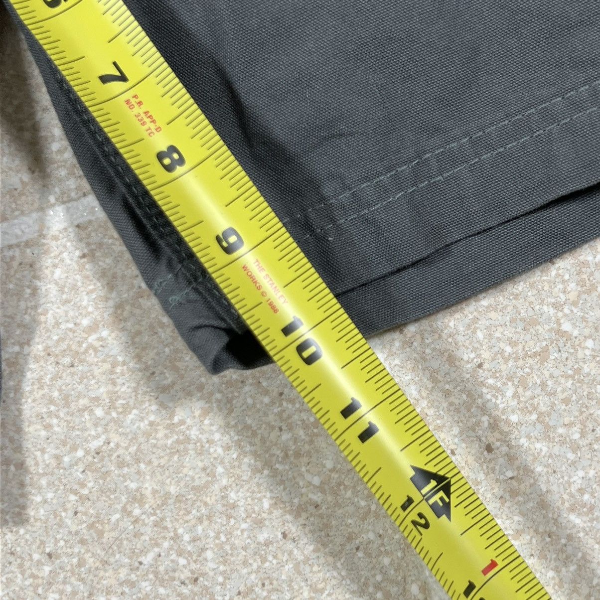 Carhartt Carhartt Carpenter Shorts Mens 40 Gray Canvas Workwear Size US 40 / EU 56 - 6 Thumbnail