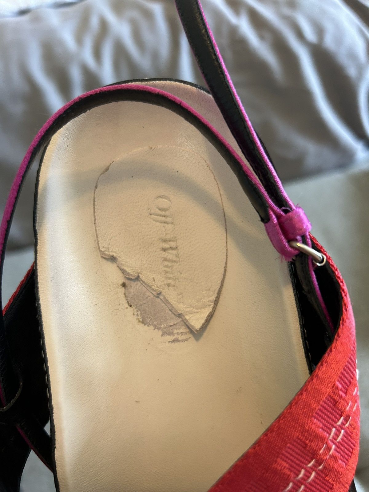 Off-White Off-White c/o Virgil Abloh INDUSTRIAL BAIL SANDALS Size US 7 / IT 37 - 8 Thumbnail