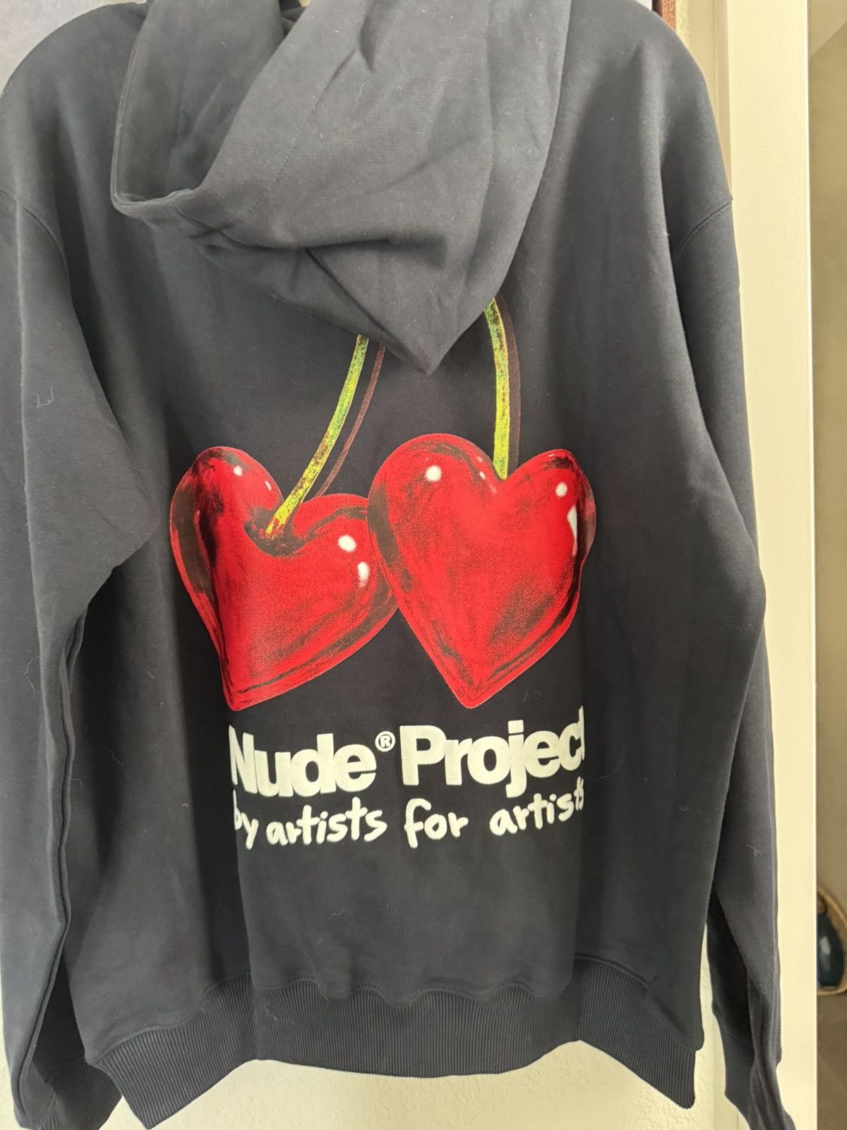 Other Nude Project CHERRY Hoody Navy sz L Size US L / EU 52-54 / 3 - 4 Thumbnail