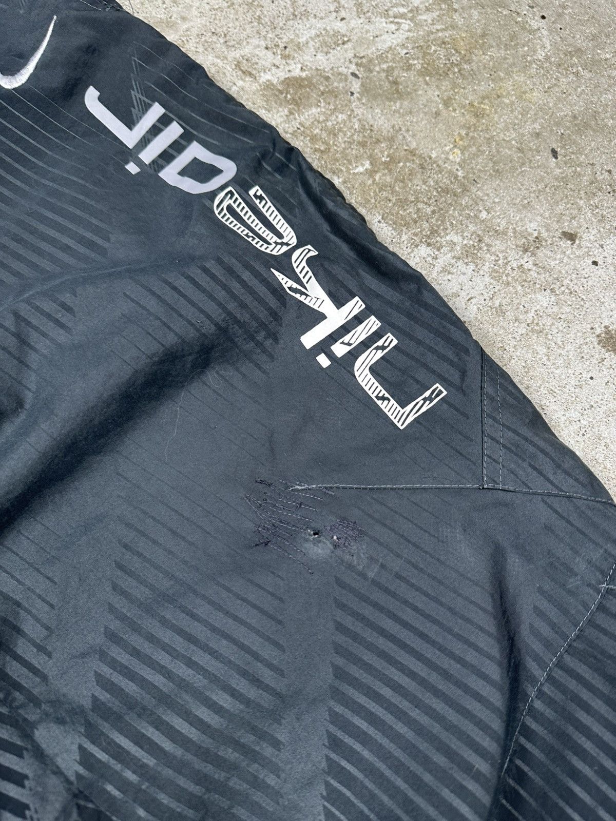 Nike × Vintage Vintage Y2K Nike Baggy Track Pants Air Swoosh Rare Size US 32 / EU 48 - 5 Thumbnail