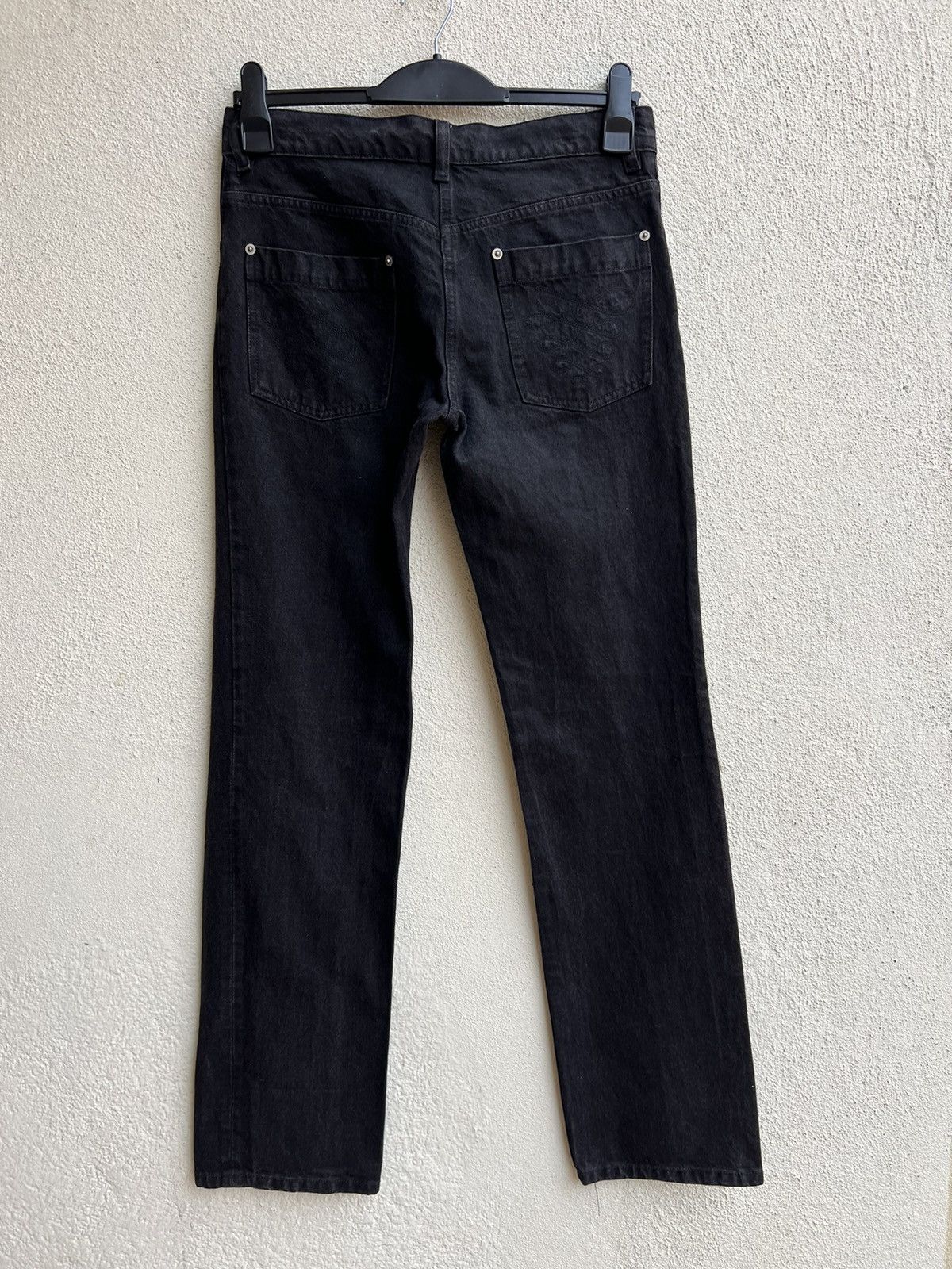 Viktor & Rolf VIKTOR & ROLF Made in Italy Black Denim Jeans Size US 30 / EU 46 - 12 Thumbnail