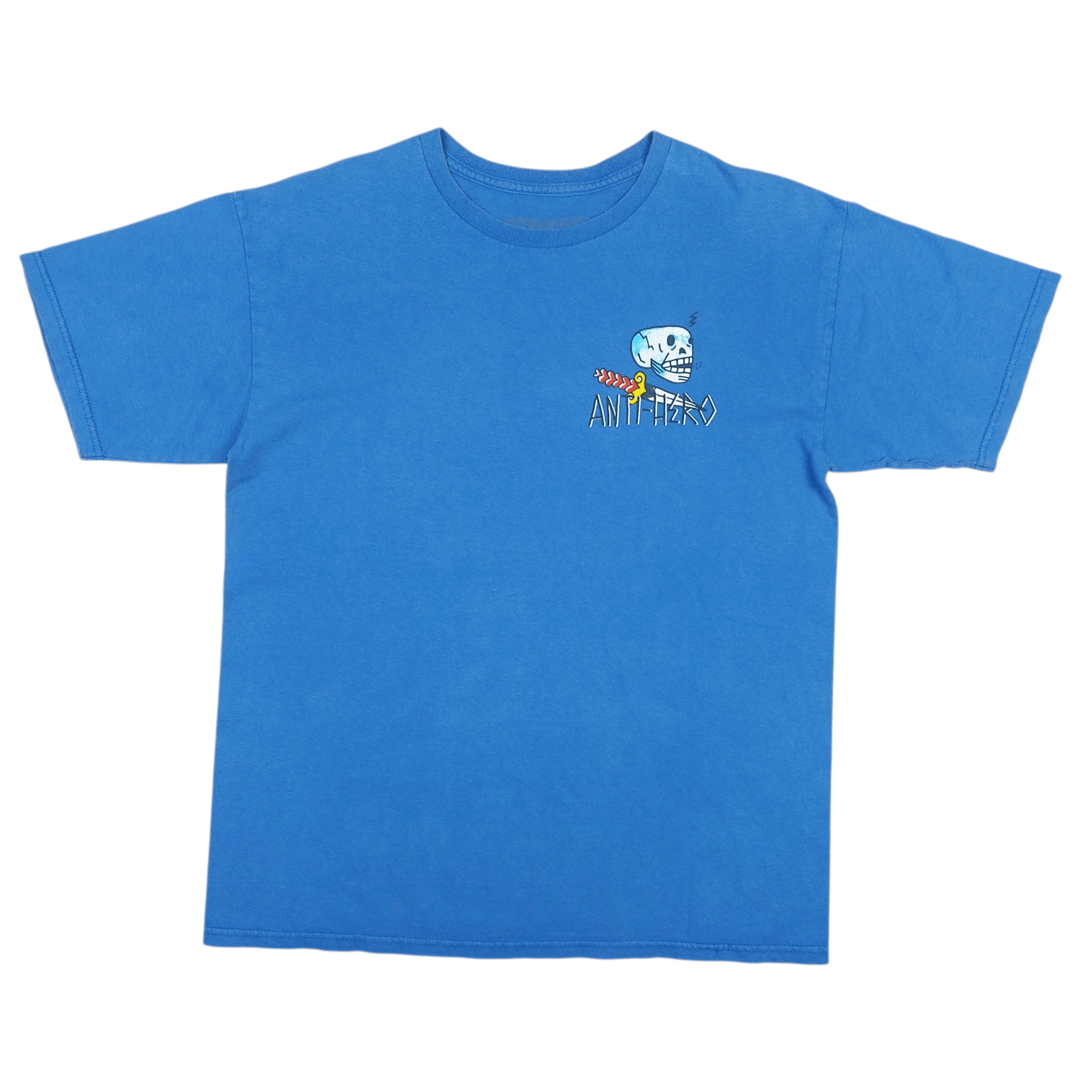 Antihero Vintage Y2K Antihero Skateboards Short Sleeve Blue T-Shirt Size US M / EU 48-50 / 2 - 1 Thumbnail