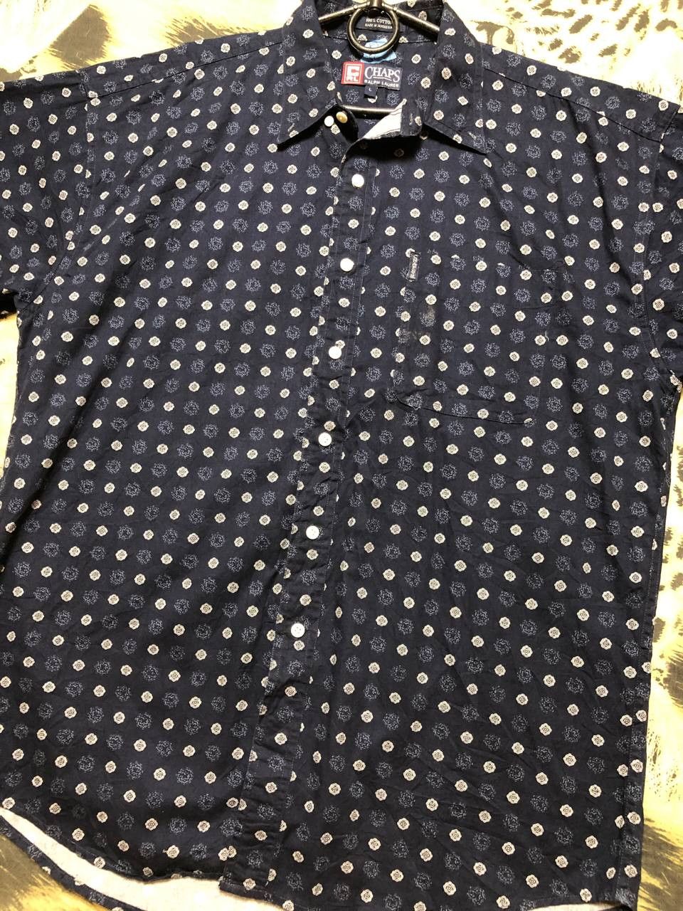 Chaps Ralph Lauren Vintage Chaps Ralph Lauren Shirt print logo crazy Y2K Size US L / EU 52-54 / 3 - 12 Thumbnail