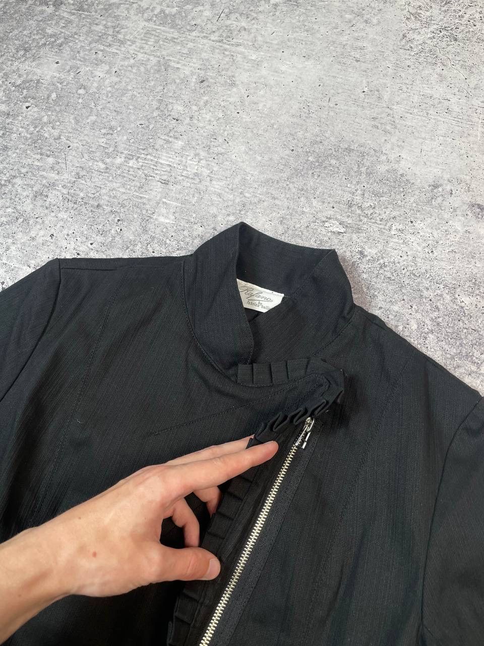 Hysteric Glamour Vintage 00s Asymmetrical Bondage Jacket Rick Owens Vibe Y2K Size M / US 6-8 / IT 42-44 - 6 Thumbnail