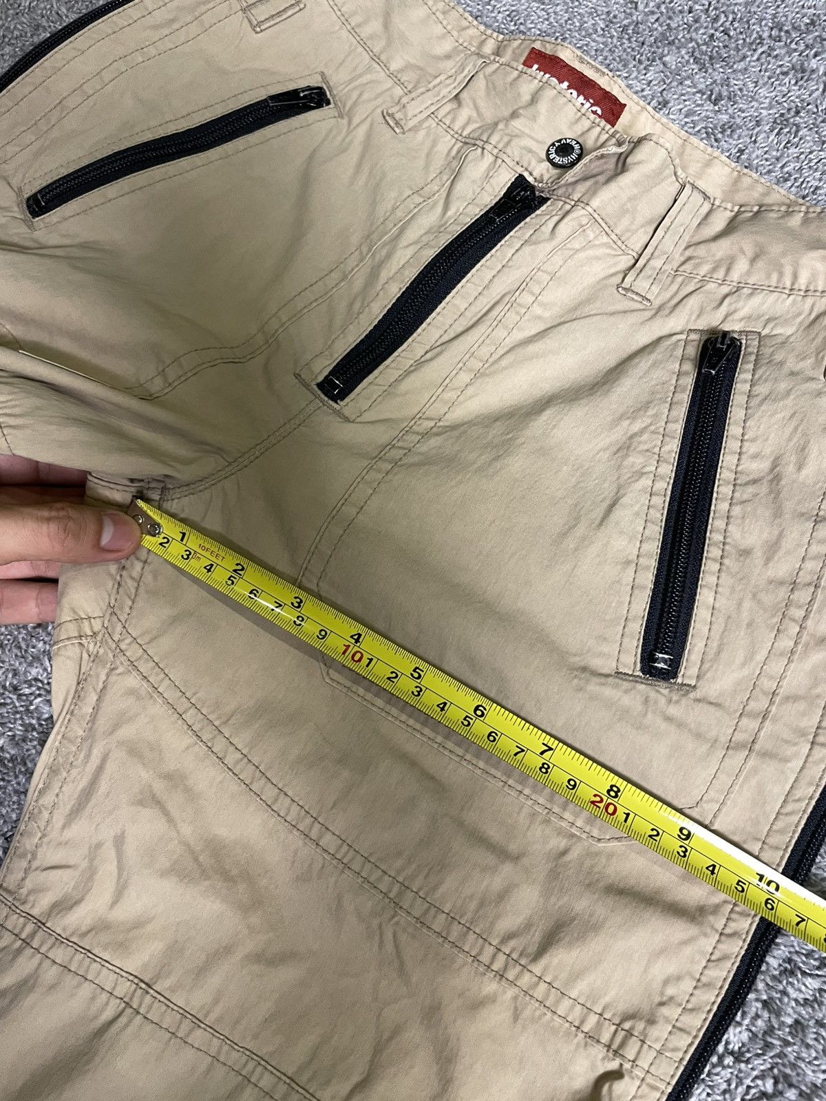 Hysteric Glamour 90’s Hysteric Glamour Survival Cargo Zip Pant Size US 30 / EU 46 - 19 Thumbnail